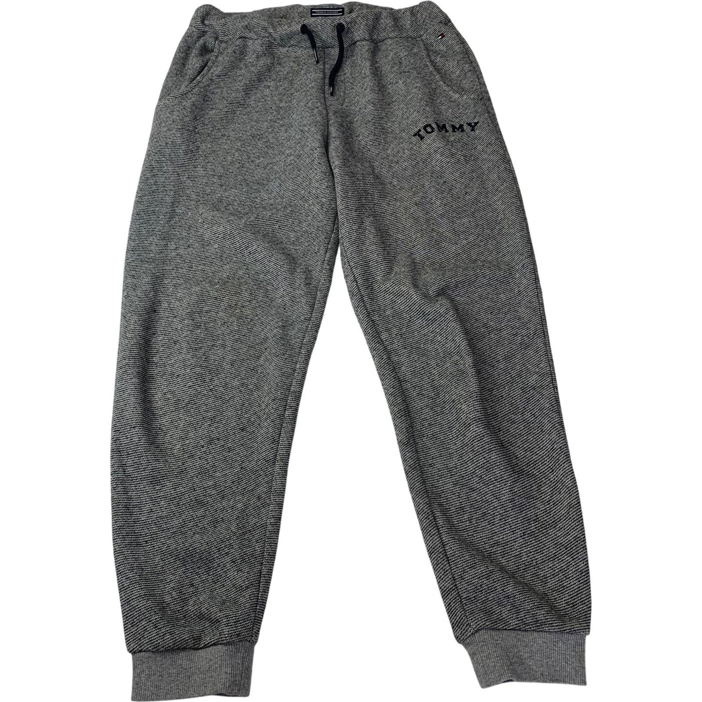 Tommy Hilfiger Jogger Sweatpants Casual Grey Striped Women's Size Small