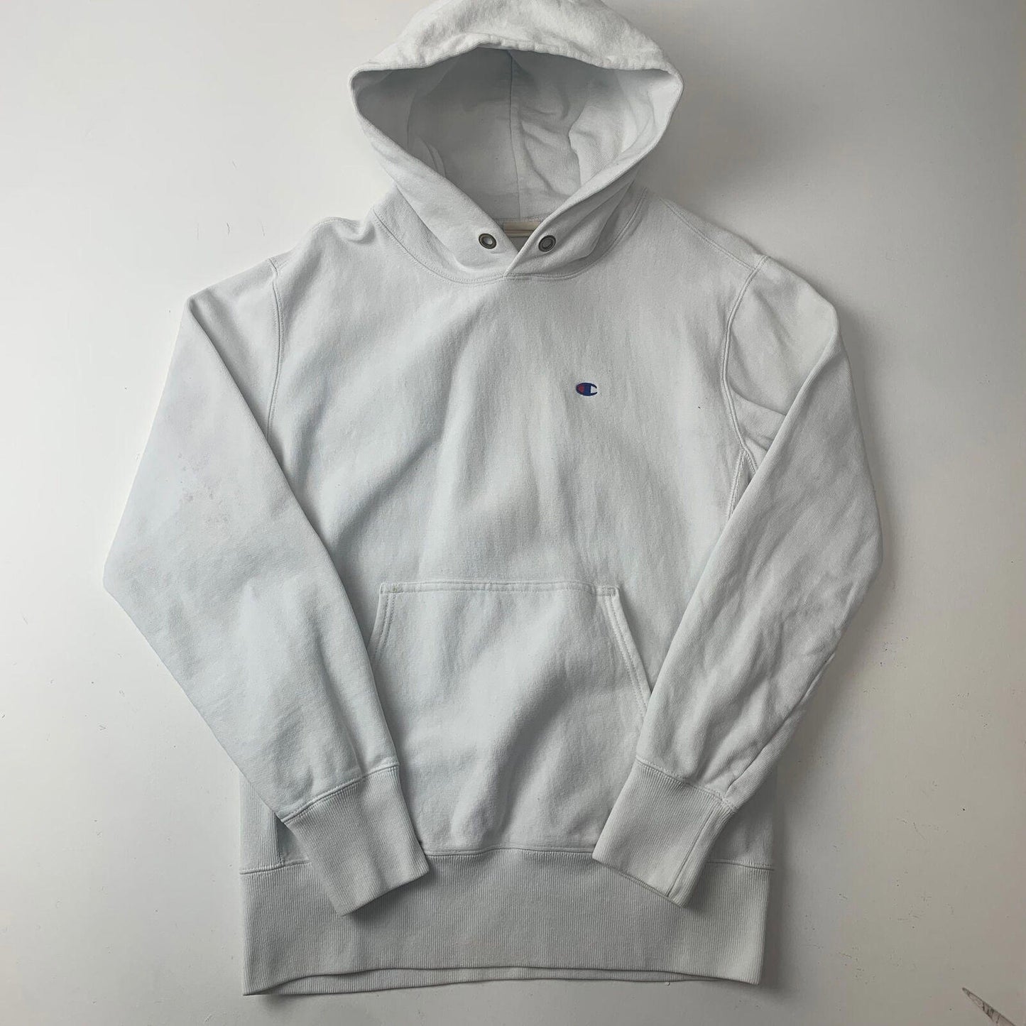 Women’s CHAMPION Reverse Weave Hoodie / White / XL