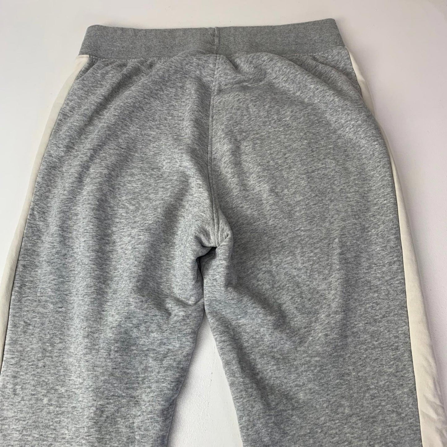 Puma Trousers Jogger Relaxed Fit Side Stripe Grey Women UK 14