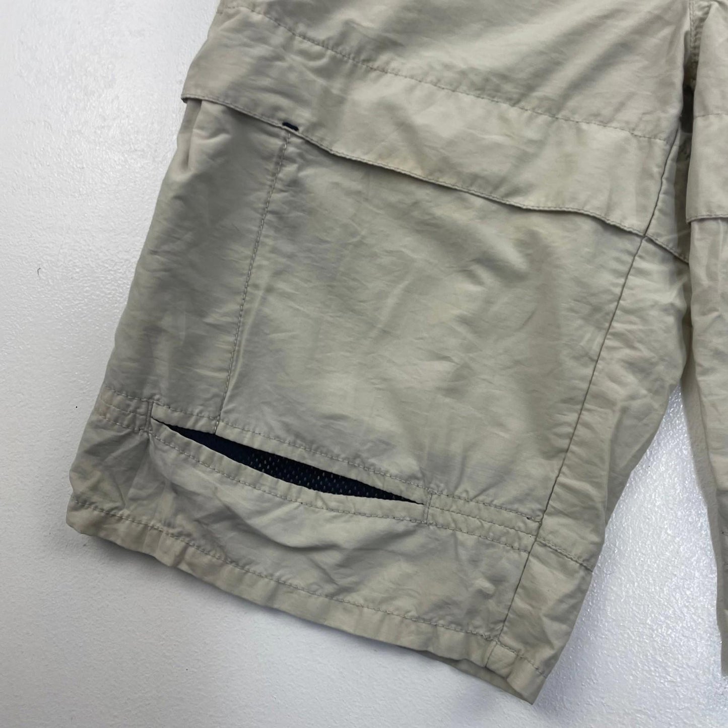 TOMMY HILFIGER Boys Casual Cargo Shorts Beige Outdoor Style Age 16