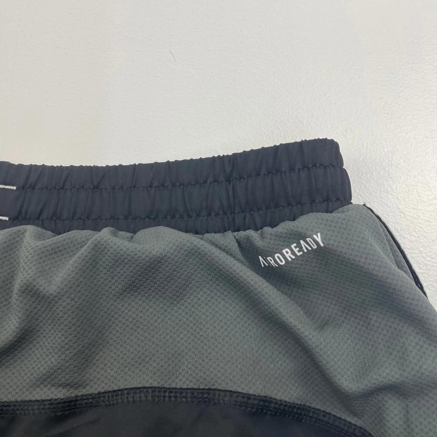 Adidas Shorts AEROREADY Primegreen Sports Black Striped Mens Size S