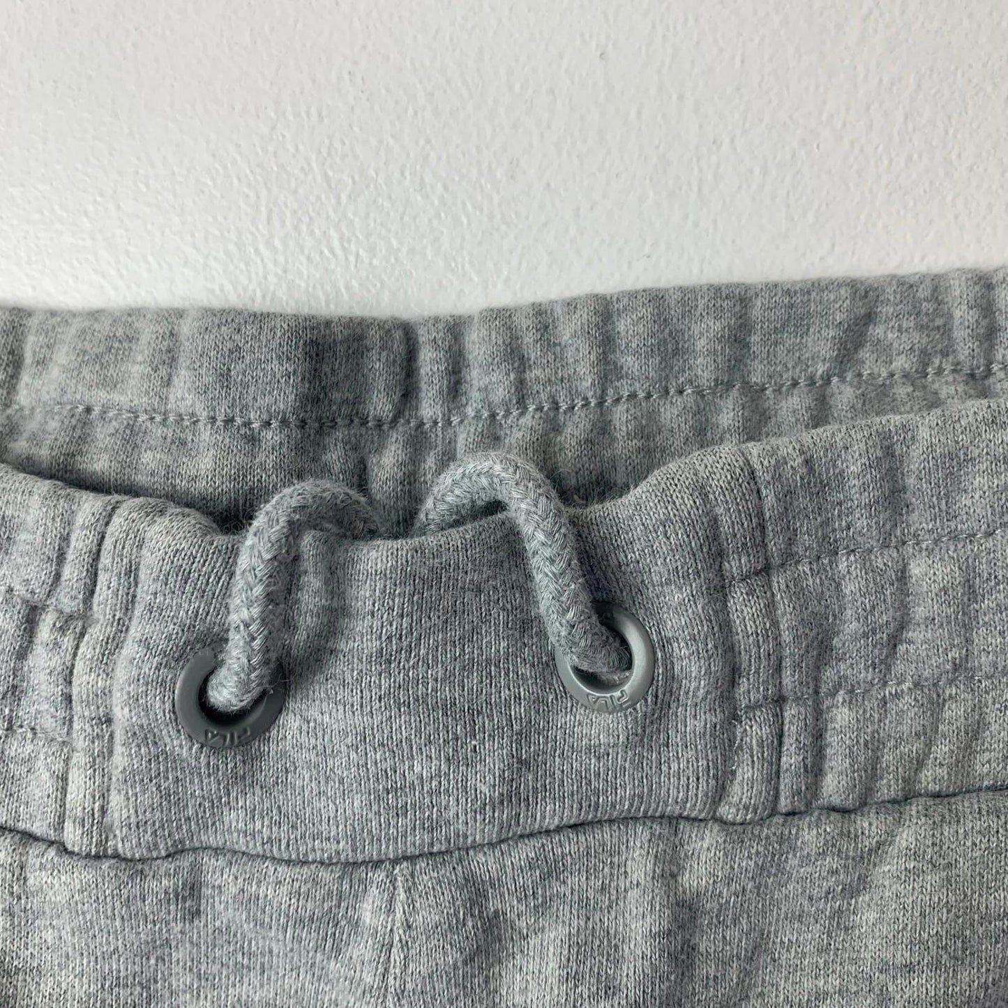 Fila Joggers Sweatpants Drawstring Elastic Waist Grey Womens UK S