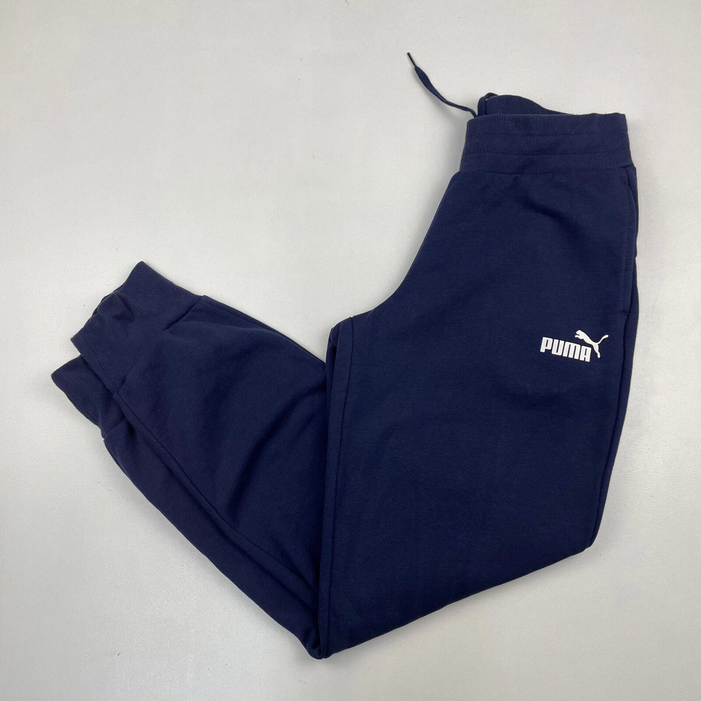 PUMA Mens Blue Joggers , Jogging Bottoms , Size XS