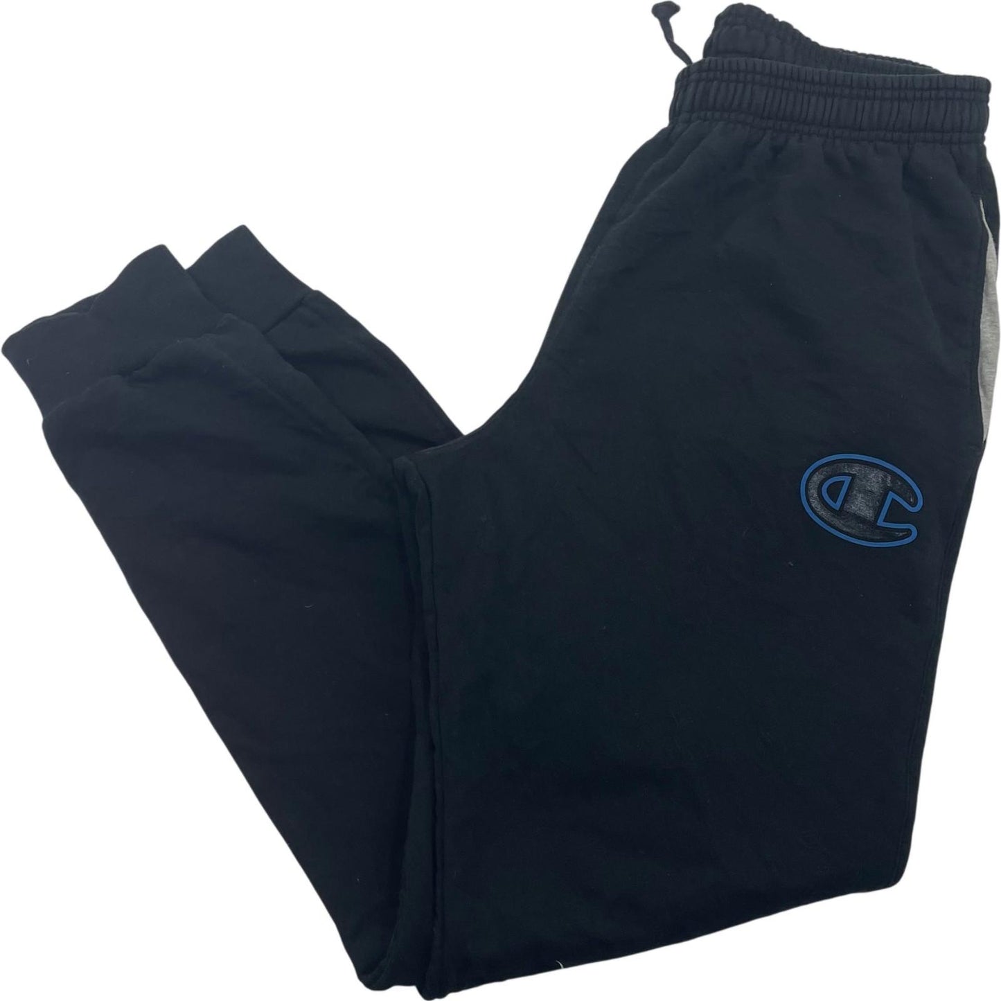 CHAMPION Athletic Sweatpants Jogger Black Mens Large