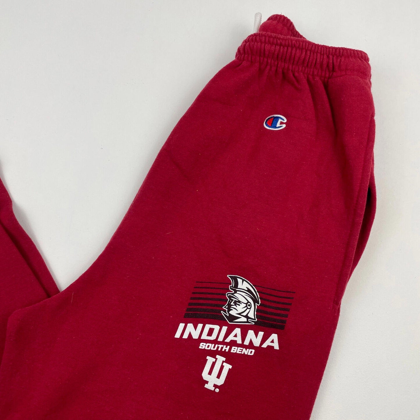 Men’s CHAMPION USA NFL Red Indiana State Joggers , Size Small
