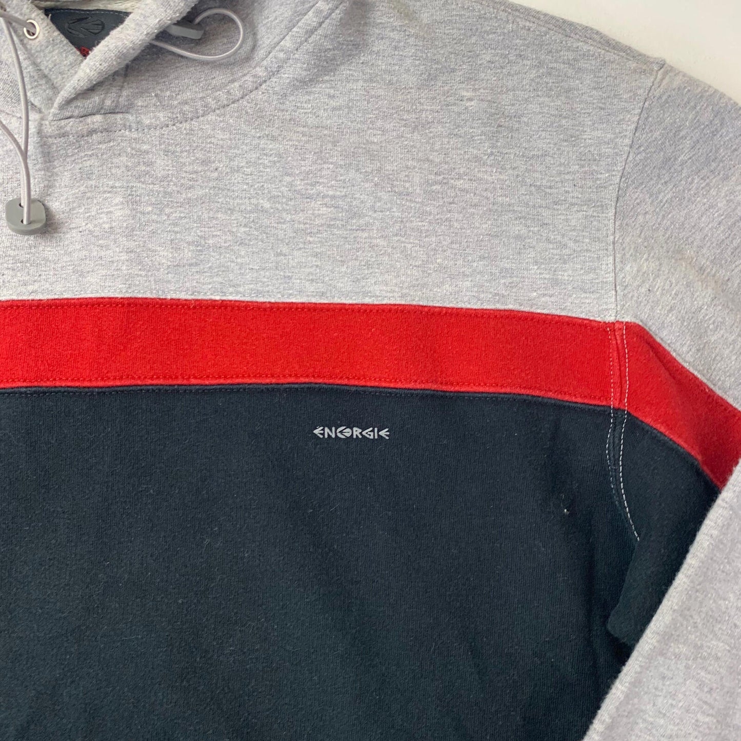 Woman’s ENERGIE Hoodie / Black Red Grey / XL