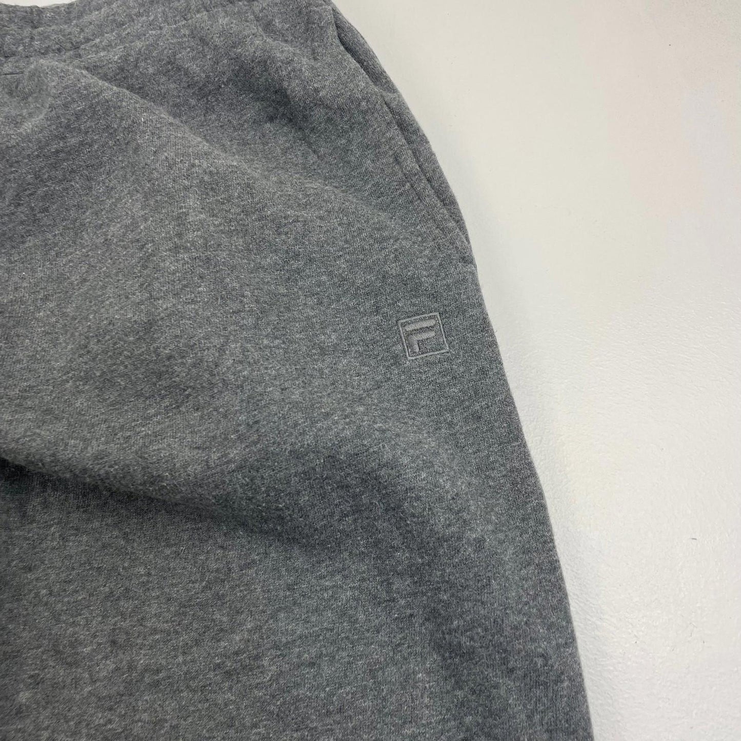 Fila Jogger Sweatpants Elastic Waist Grey Casual Mens XL