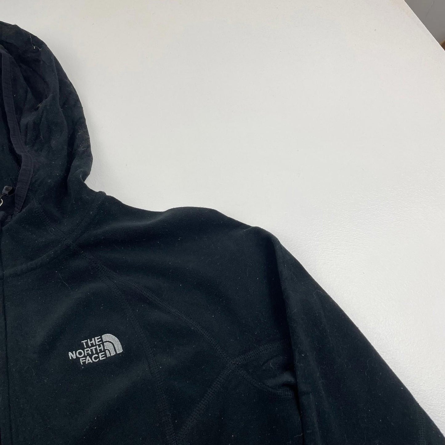 THE NORTH FACE Hoodie Full Zip Black Outdoor Warm Women's M