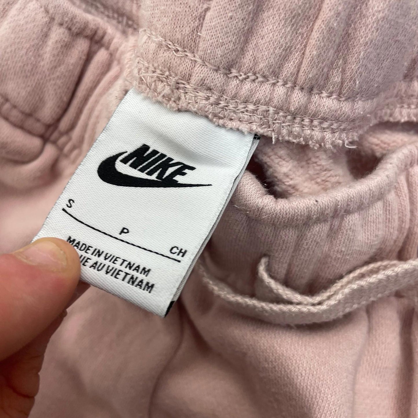 NIKE Cargo Joggers Casual Style Pink Mens Small
