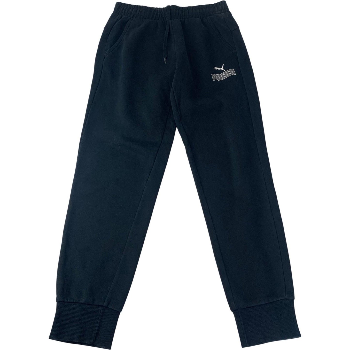 Puma Sweatpants Jogger Track Pants Black Mens Small