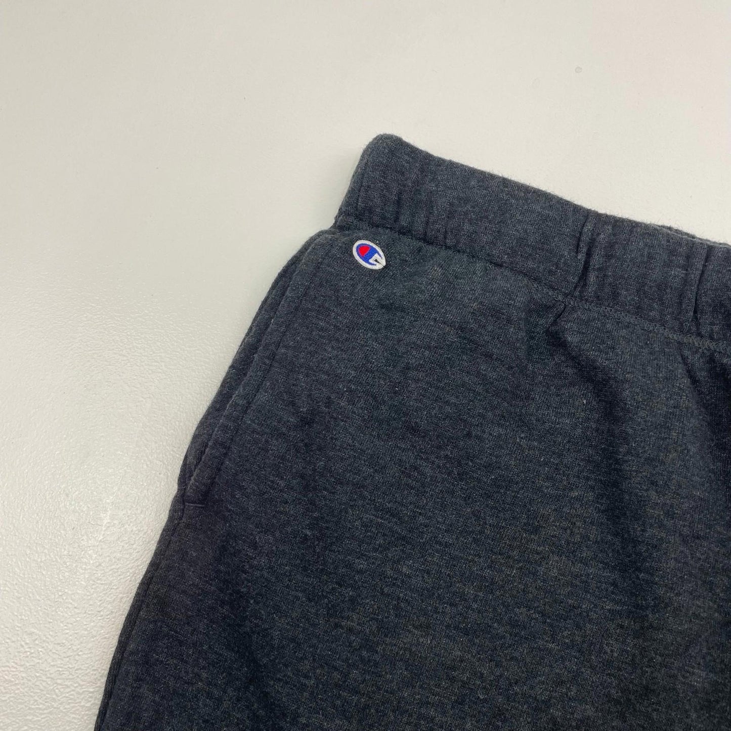 Champion Jogger Sweatpants Drawstring Logo Dark Grey Womens XL