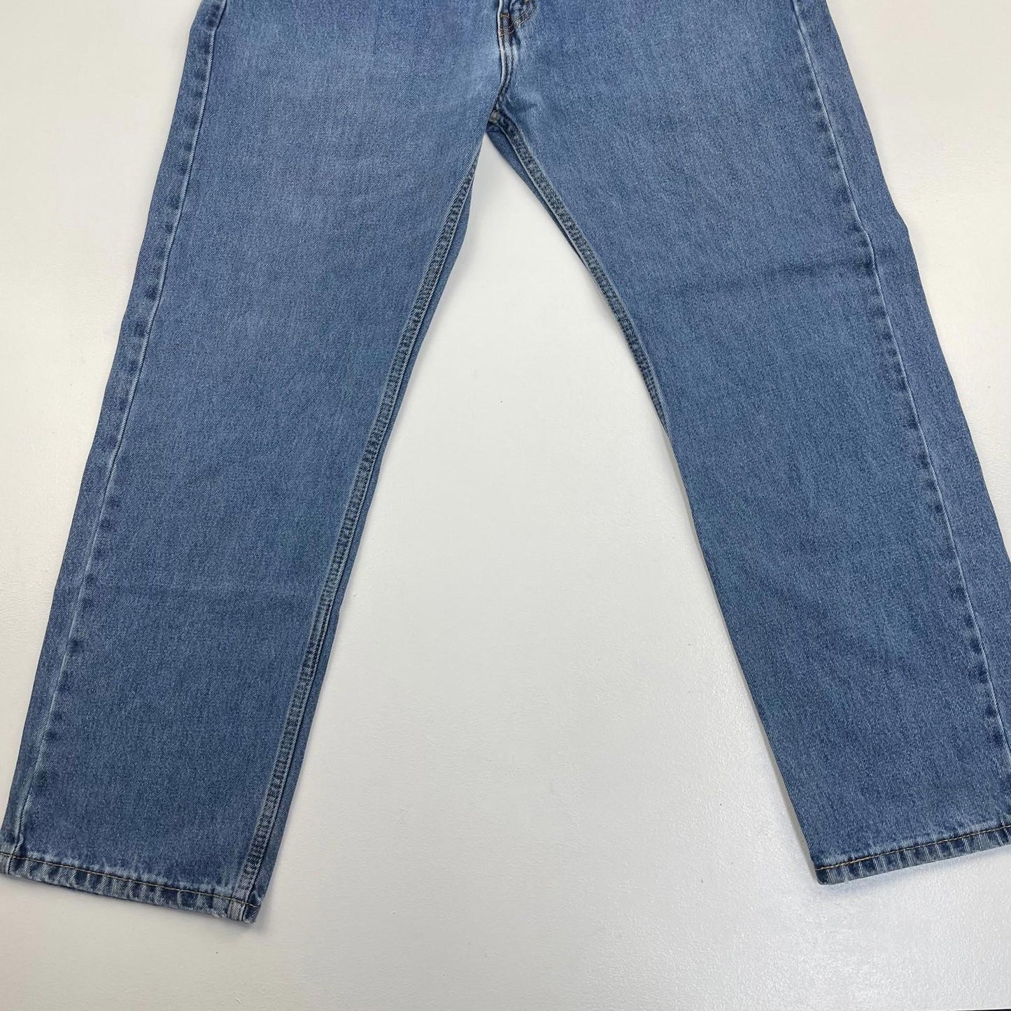 Levi's 505 Straight Leg Classic Blue Denim Jeans Mens W38 L29