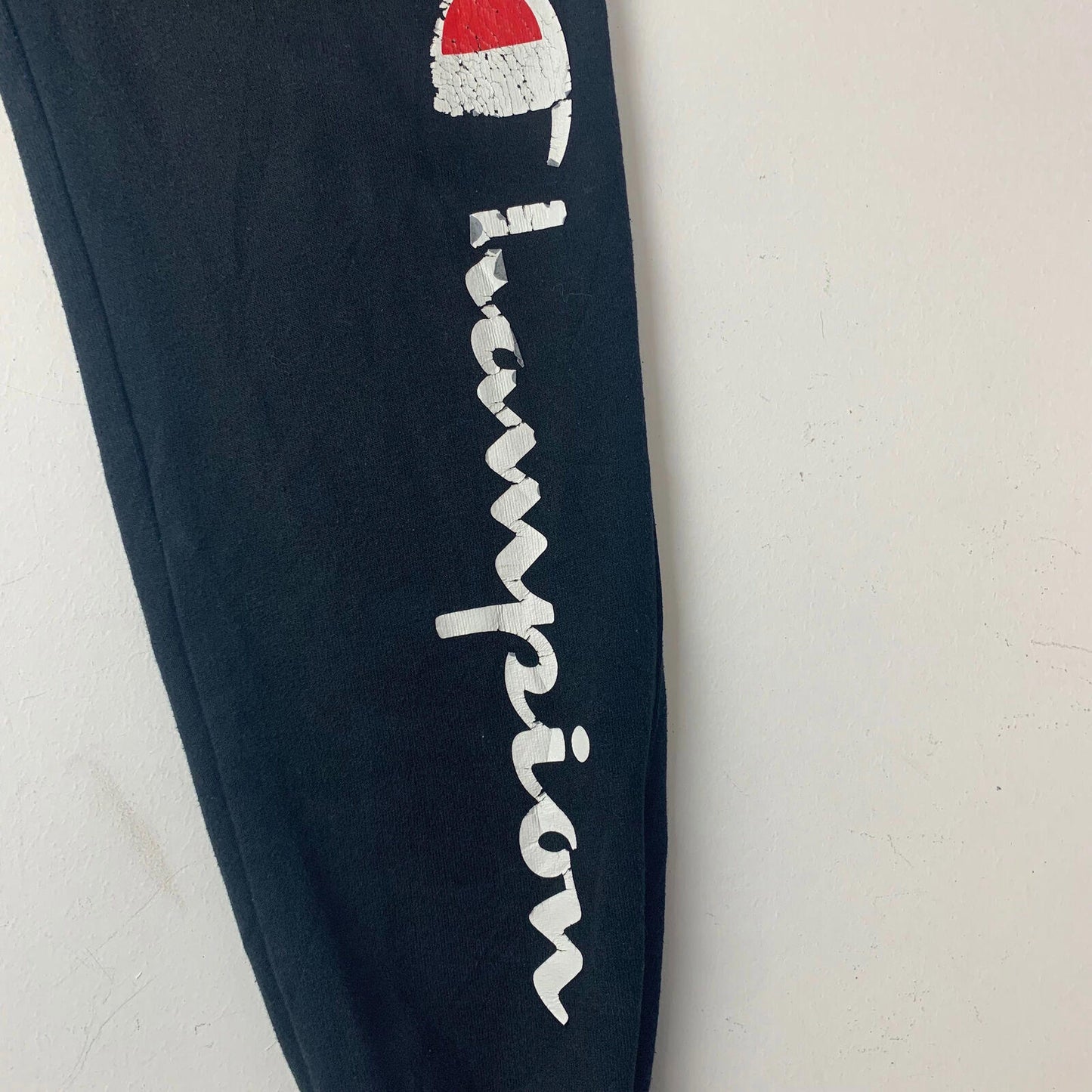 Men’s CHAMPION Jogging Bottoms / Black / Small / Joggers / Sweatpants