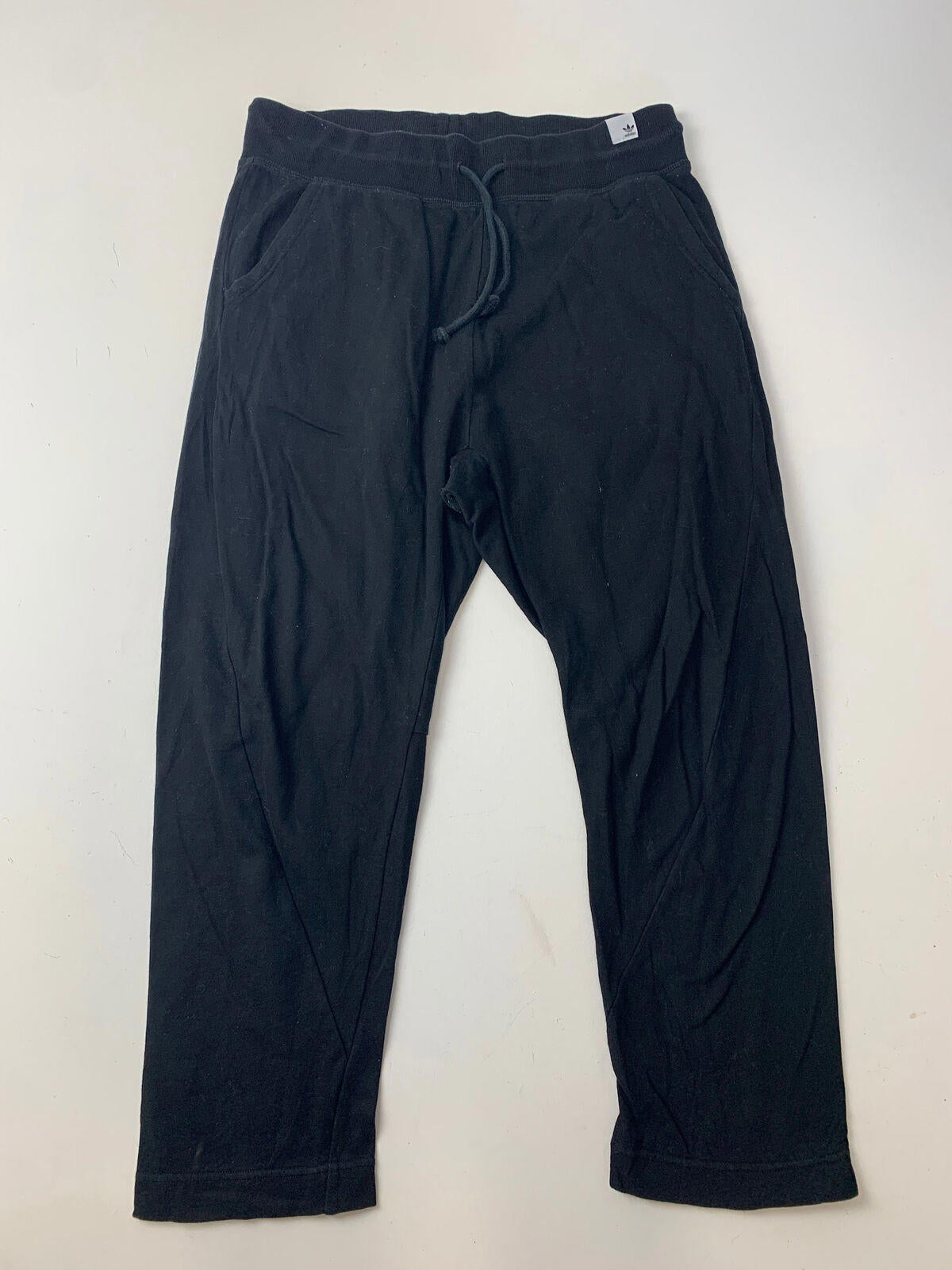 Womens ADIDAS Straight Leg Jogging Bottoms / Black / Uk14 / Medium / Joggers