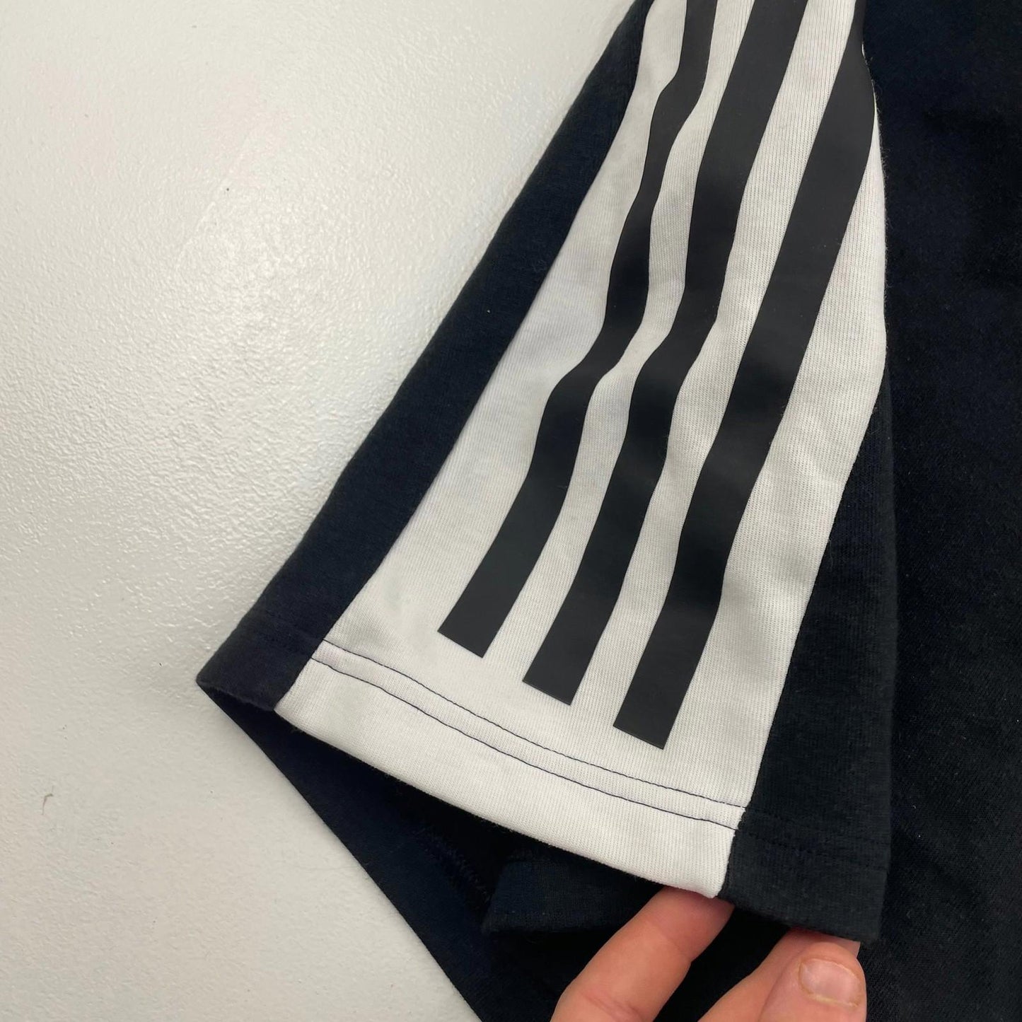 Adidas Athletic Activewear Shorts Black Striped Men's XL UK