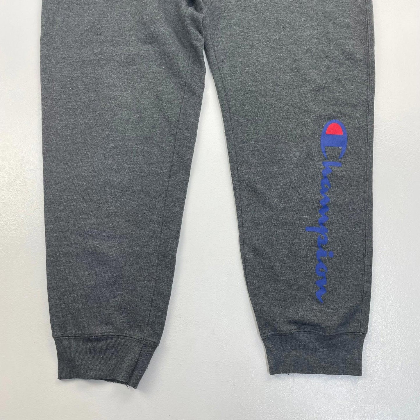 Champion Authentic Athleticwear Jogger Pants Logo Grey Drawstring Women L