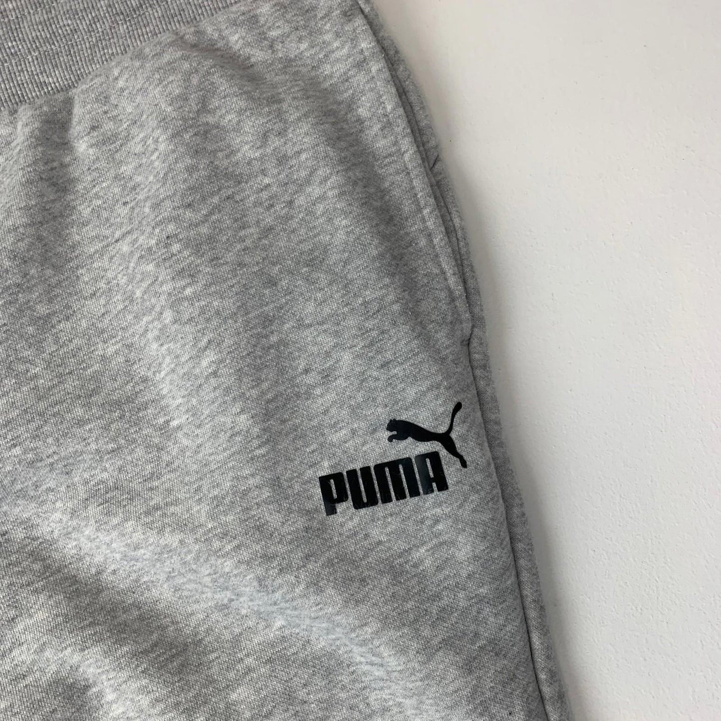 Puma Jogger Sweatpants Casual Soft Stretch Grey Women XL