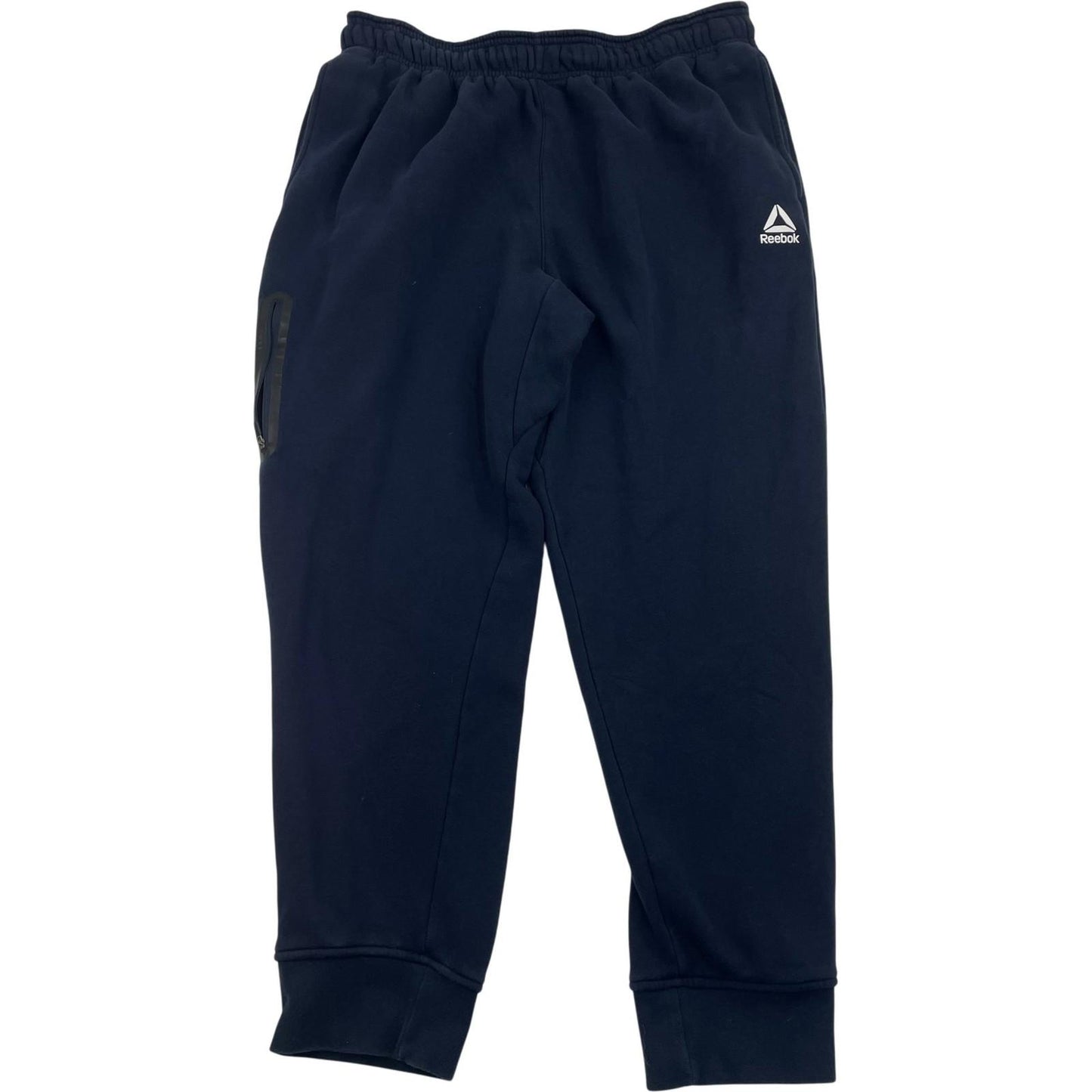 Reebok Jogger Track Pants Zip Pocket Blue Mens Size L