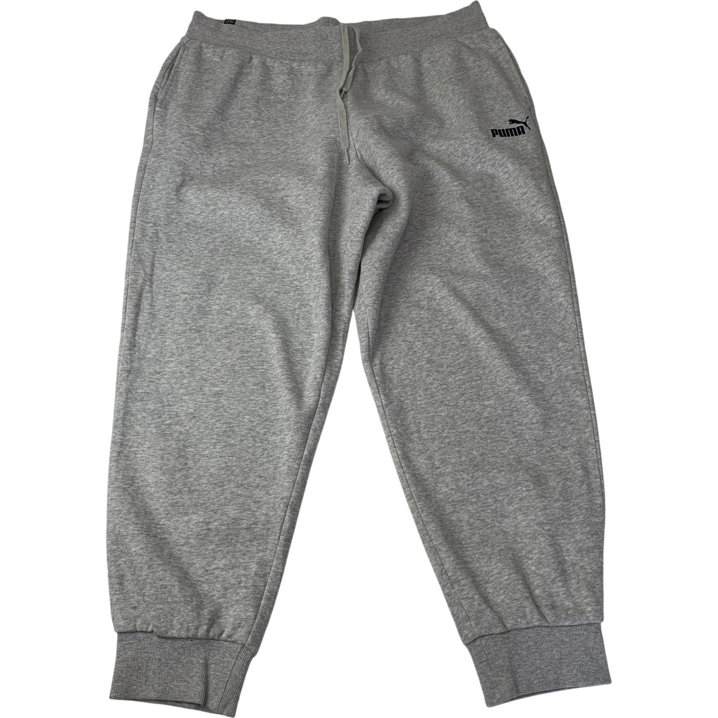 Puma Jogger Sweatpants Casual Soft Stretch Grey Women XL