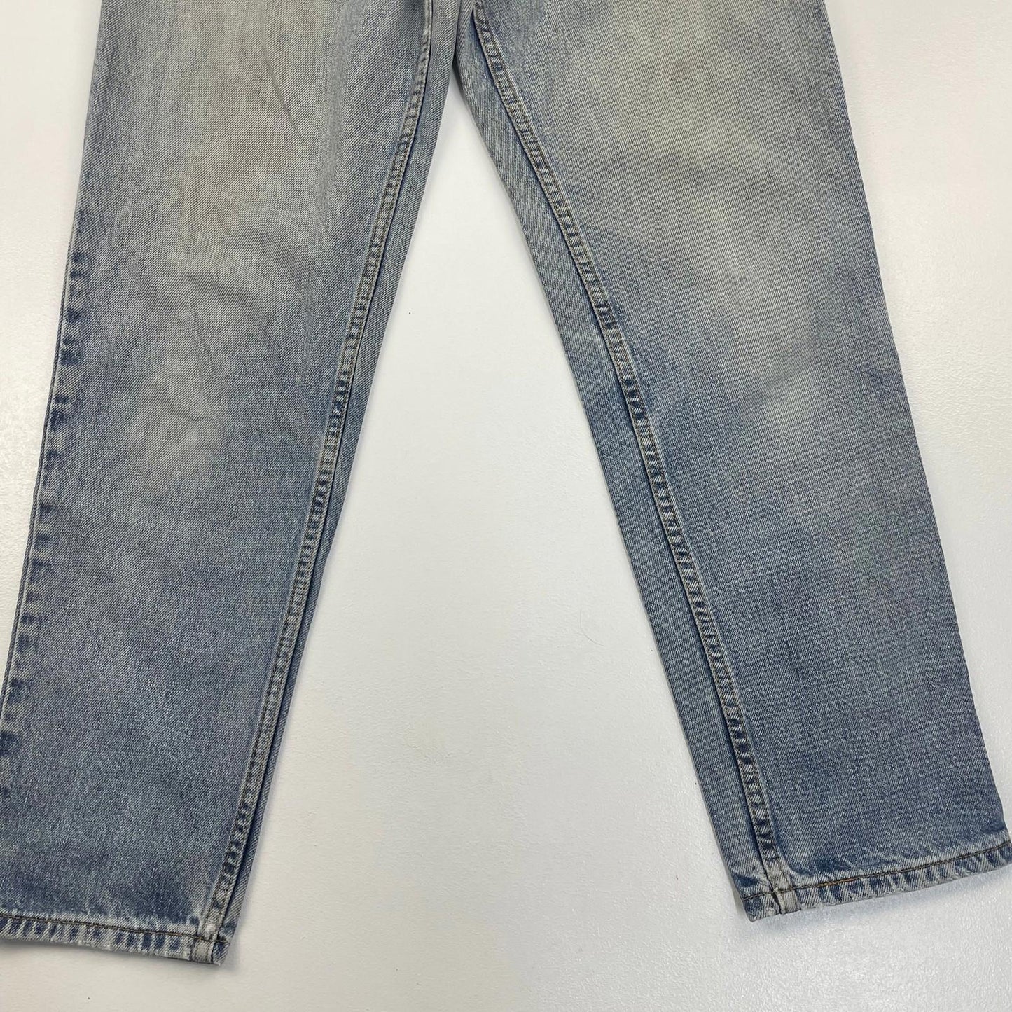 LEVI'S 550 Jeans Classic Relaxed Tapered Blue Denim Women's UK 8 M