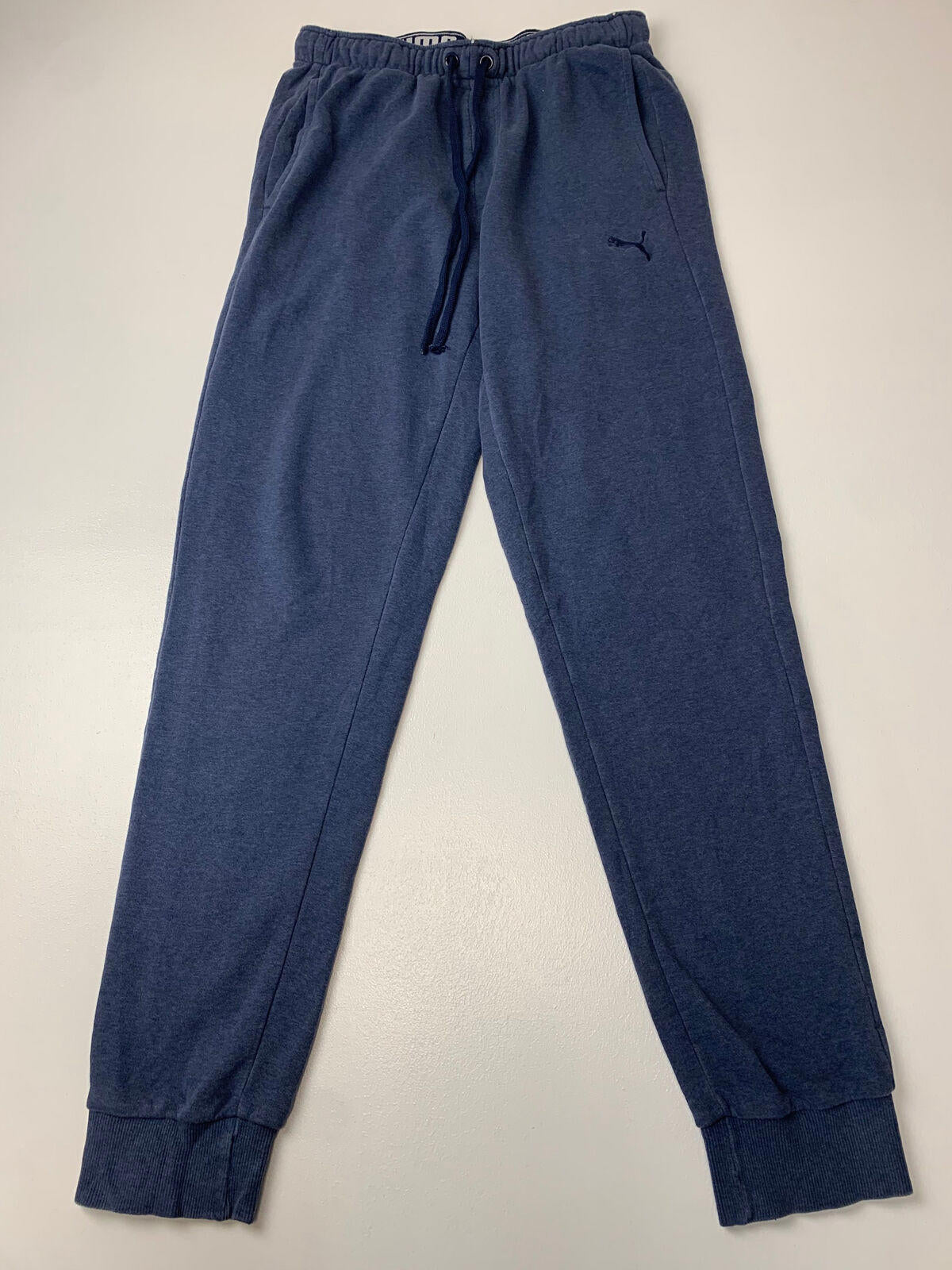 Mens PUMA Jogging Bottoms / Blue / Medium / Joggers / Sweatpants