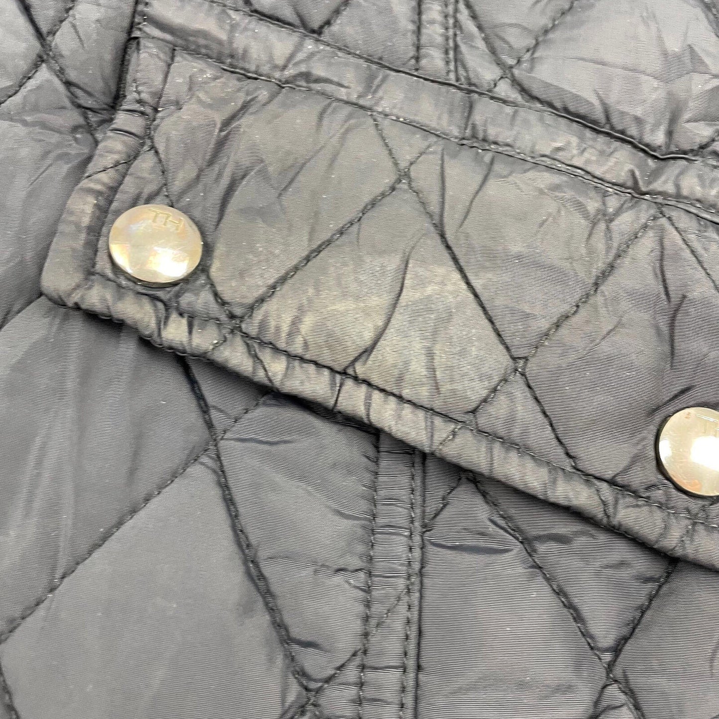 Women’s TOMMY HILFIGER Black Quilted Jacket , Size Small