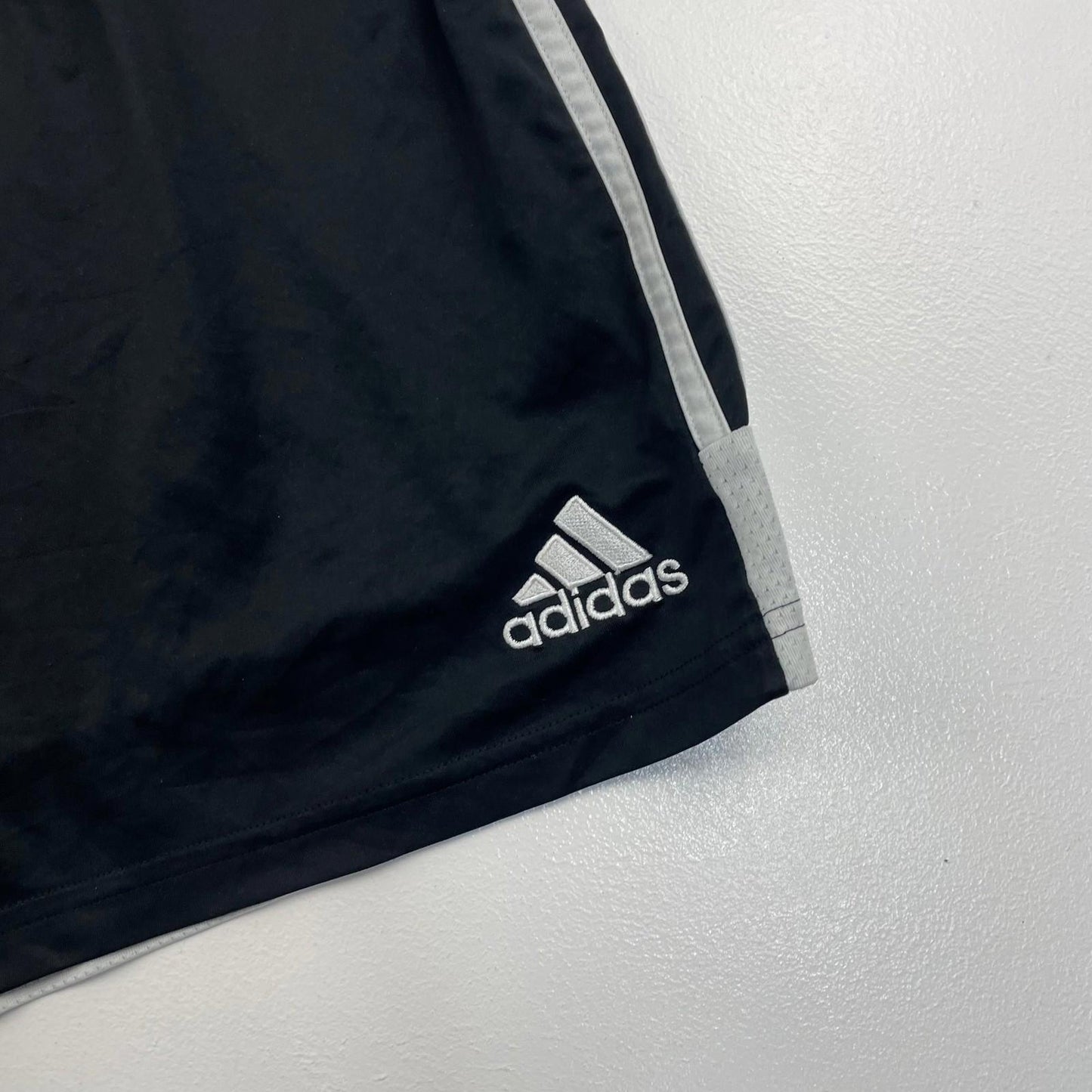 Adidas AEROREADY Activewear Shorts Drawstring Black Grey Mens XL