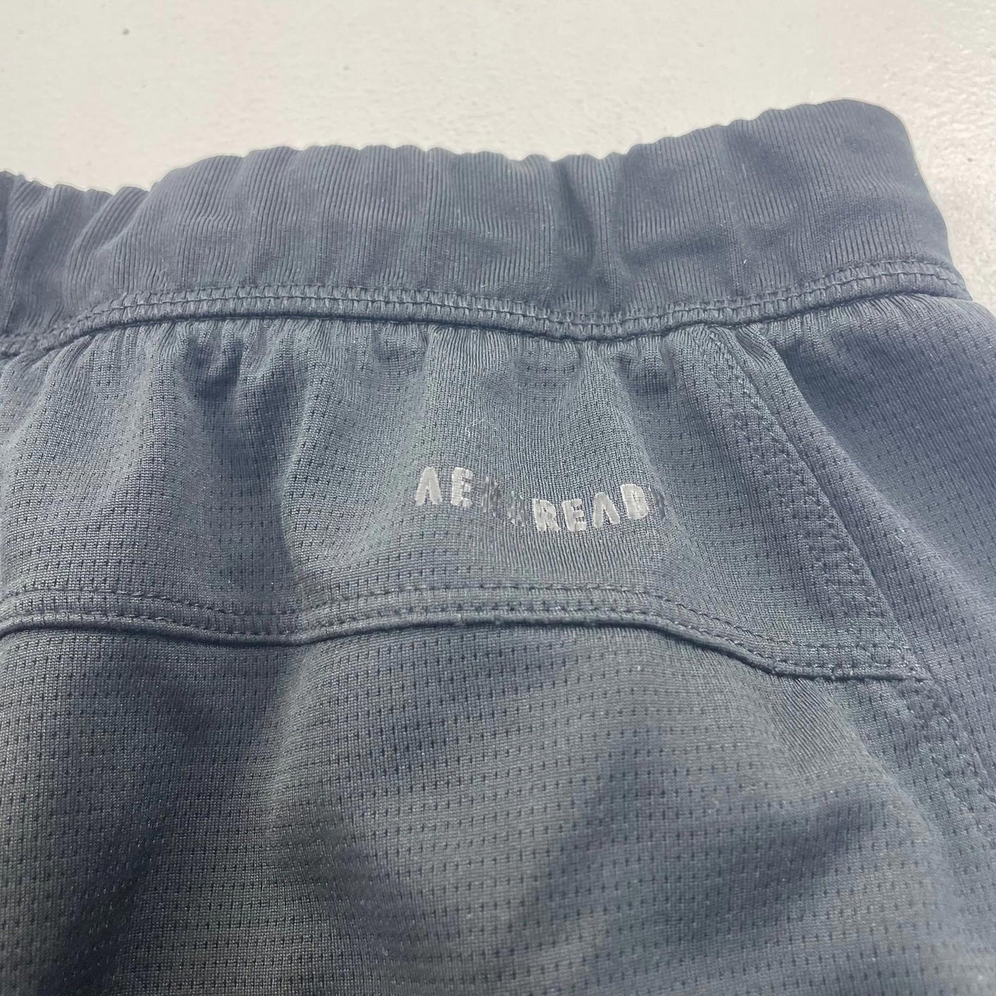 Adidas Aeroready Shorts Elastic Waist Black Men's S