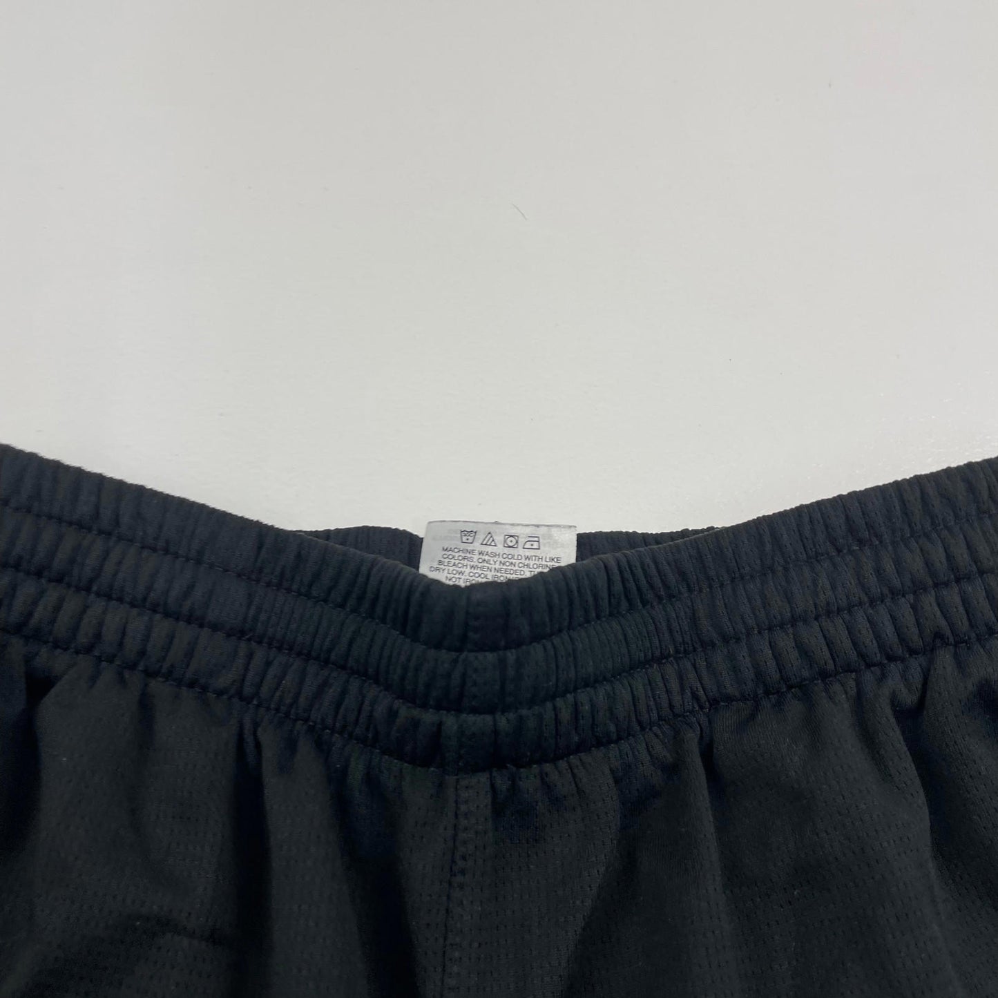 Boys Youth ADIDAS Black Sports Athletic Shorts , Size Youth L