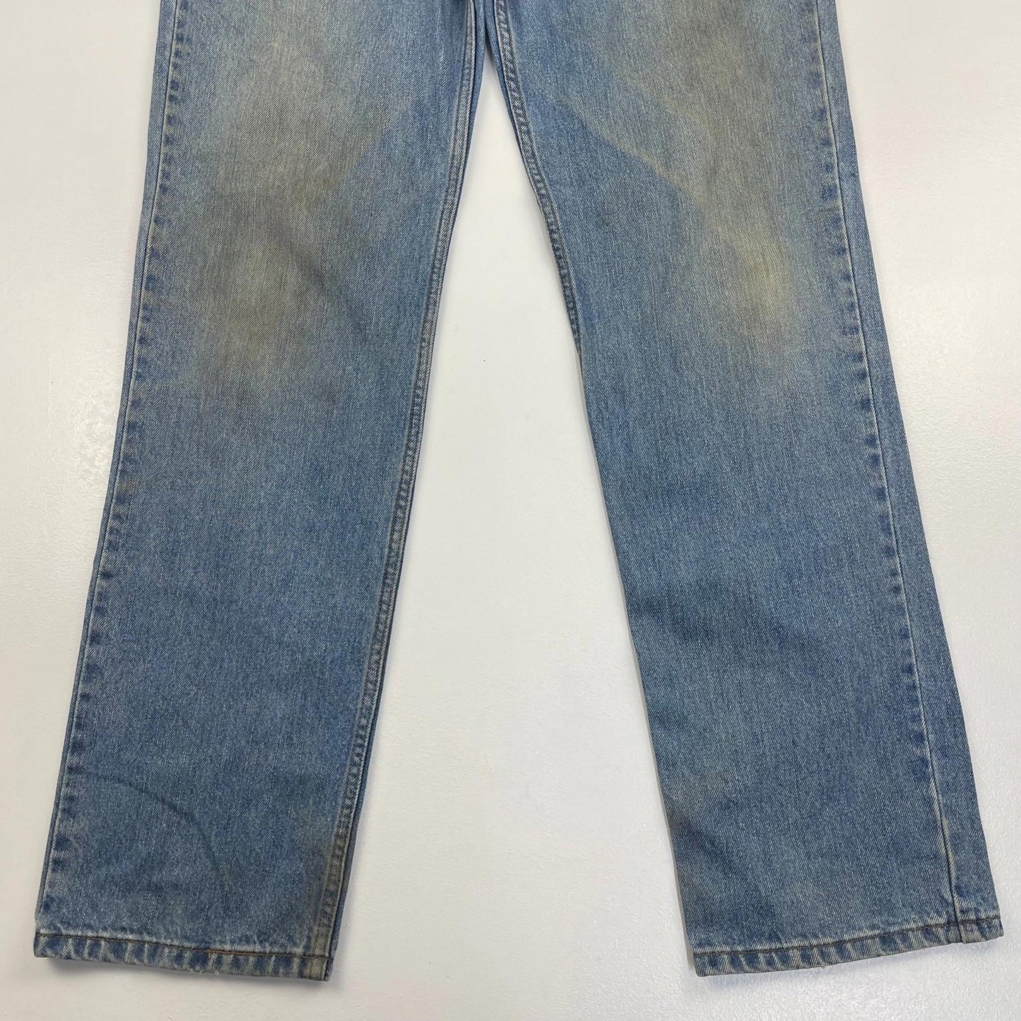 Levi's 516 Jeans Straight Leg Vintage Wash Blue Denim Mens W34 L34