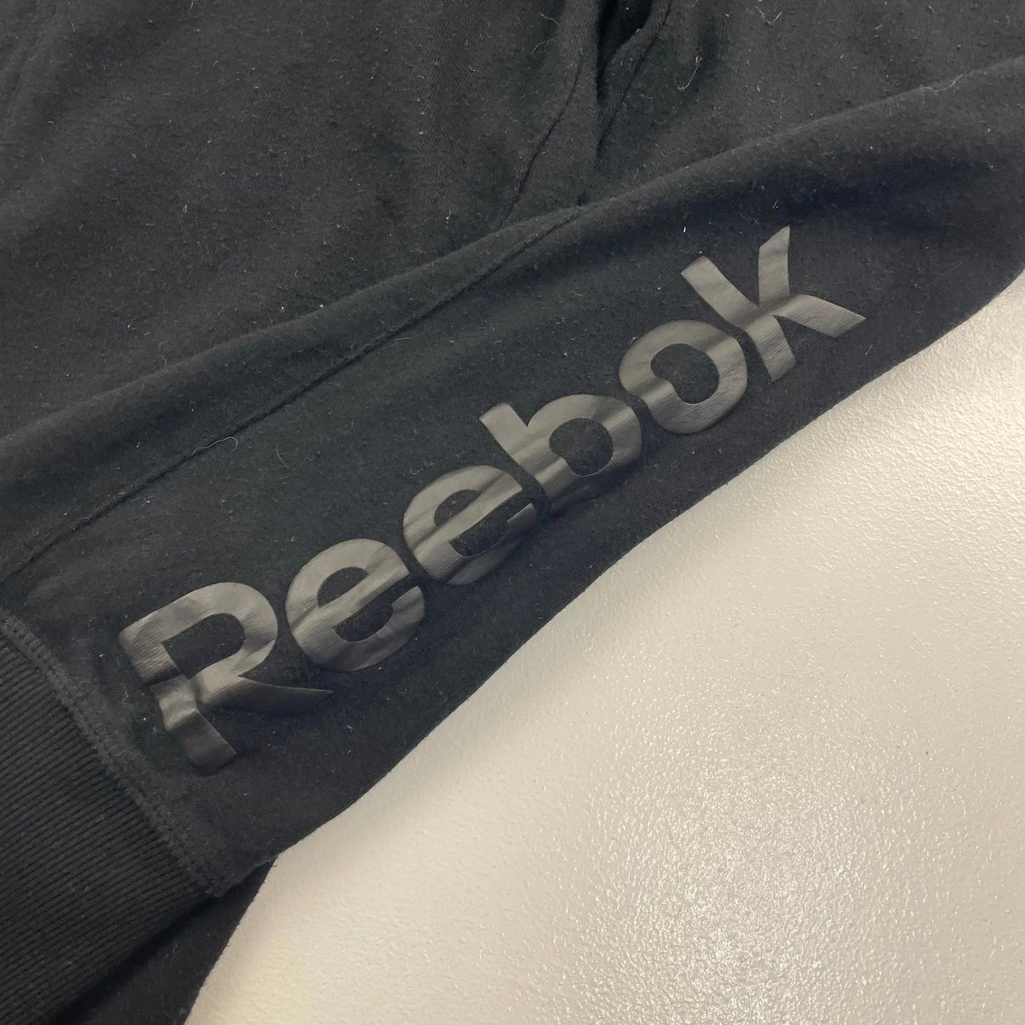 Reebok Jogger Sweatpants Drawstring Black Women's XL