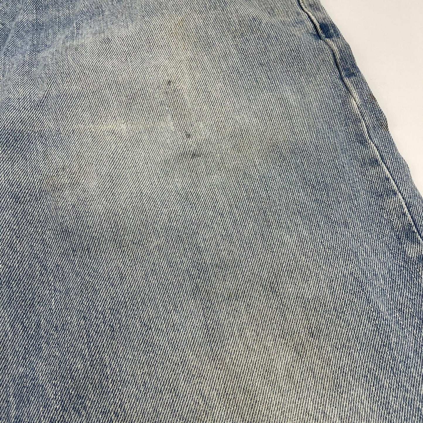 LEVI'S 501 Jeans Relaxed Fit Vintage Light Blue Denim Mens Size 38 X 30