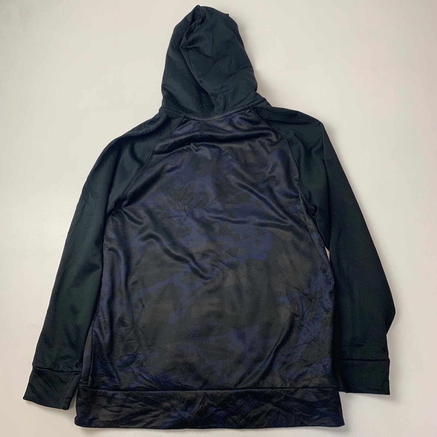 Women’s CHAMPION Camo Print Full Zip Polyester Hoodie / Large / Uk12-14