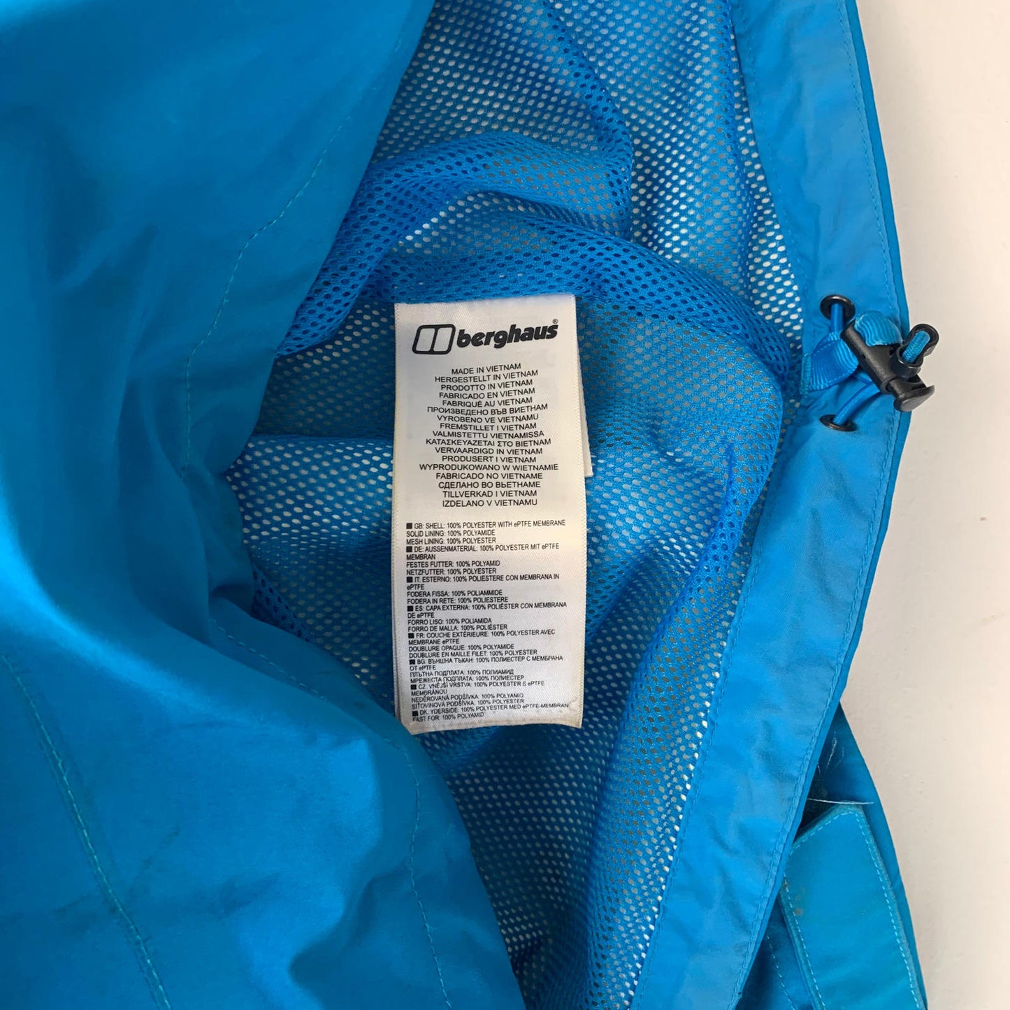 Women’s BERGHAUS GoreTex Jacket / Blue / uk12 / Medium