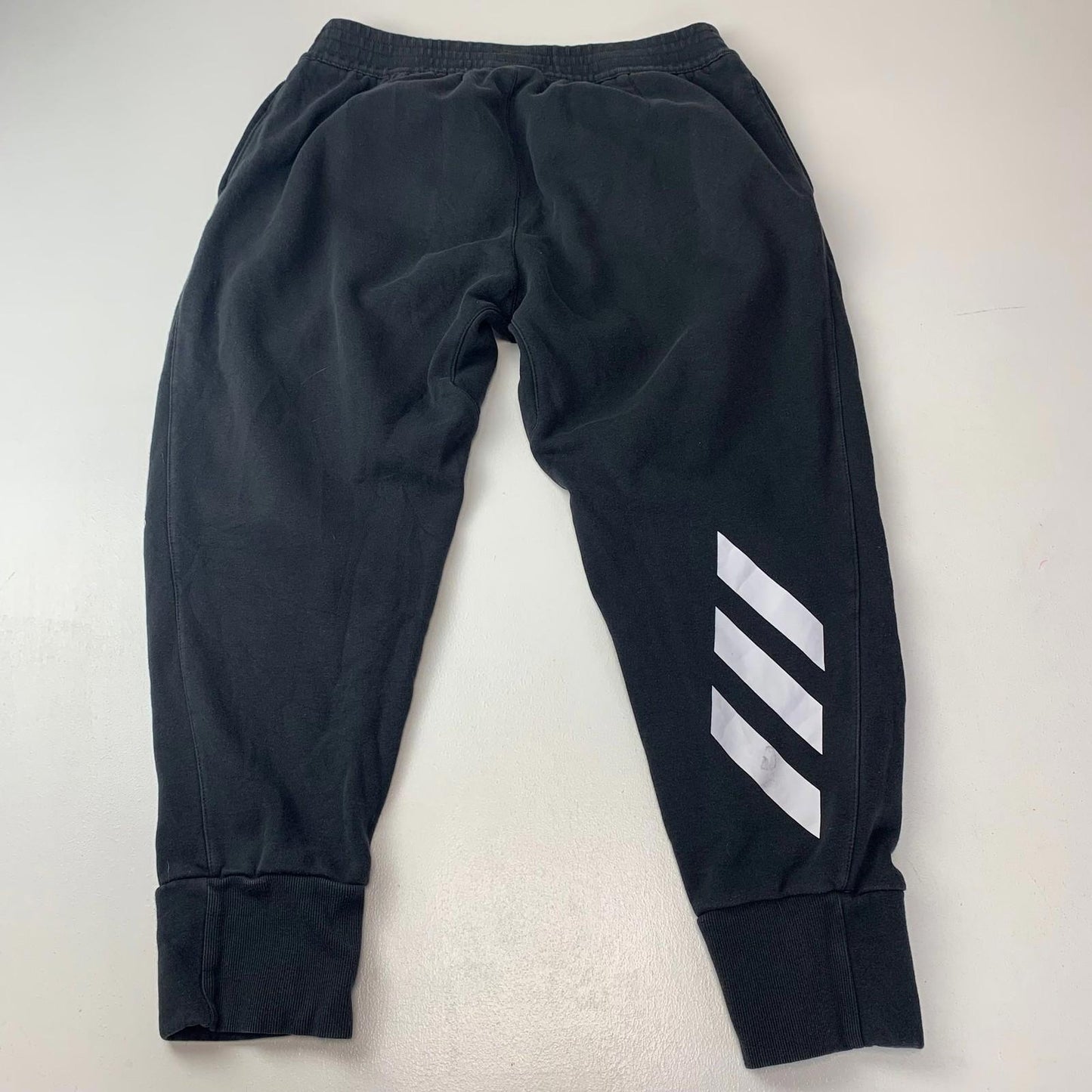 Adidas Activewear Jogger Sweatpants Elastic Waist Black Women's XL