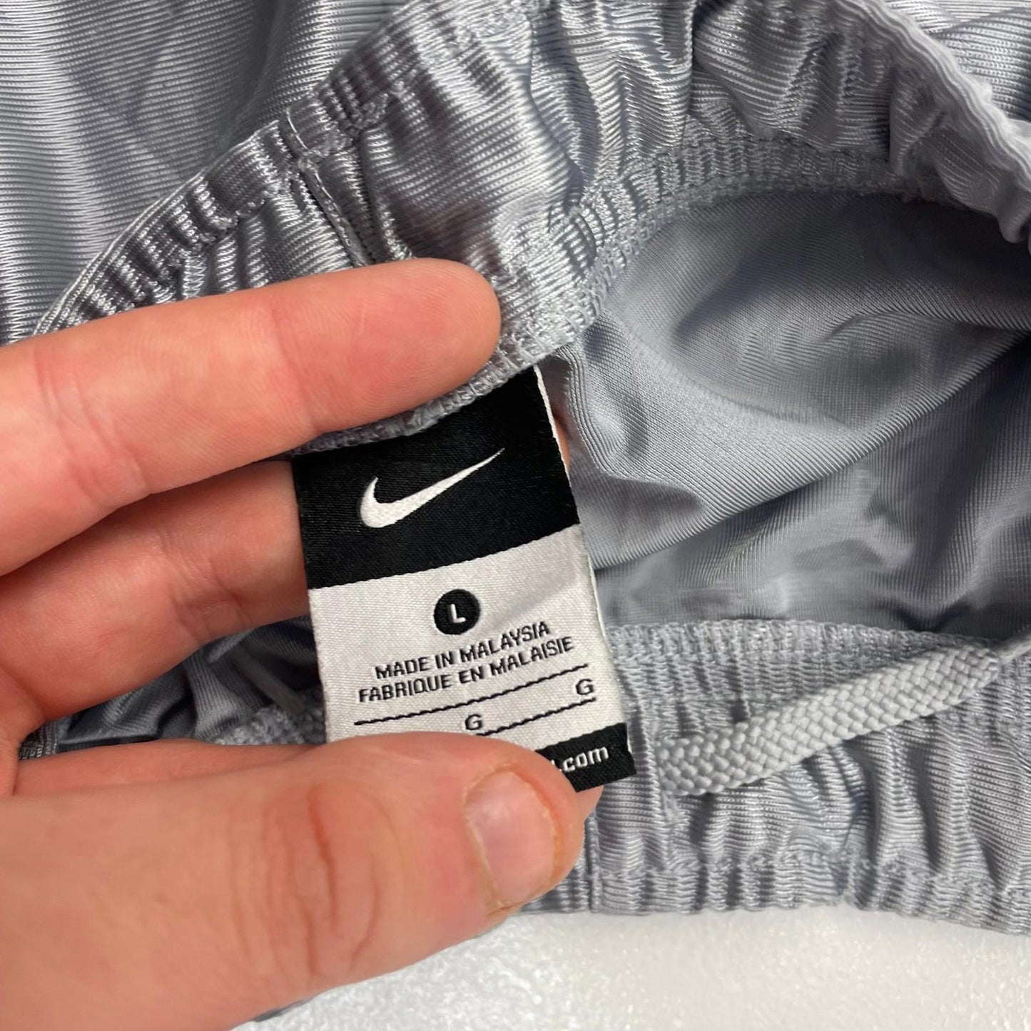NIKE Athletic Activewear Shorts Grey Boys Large
