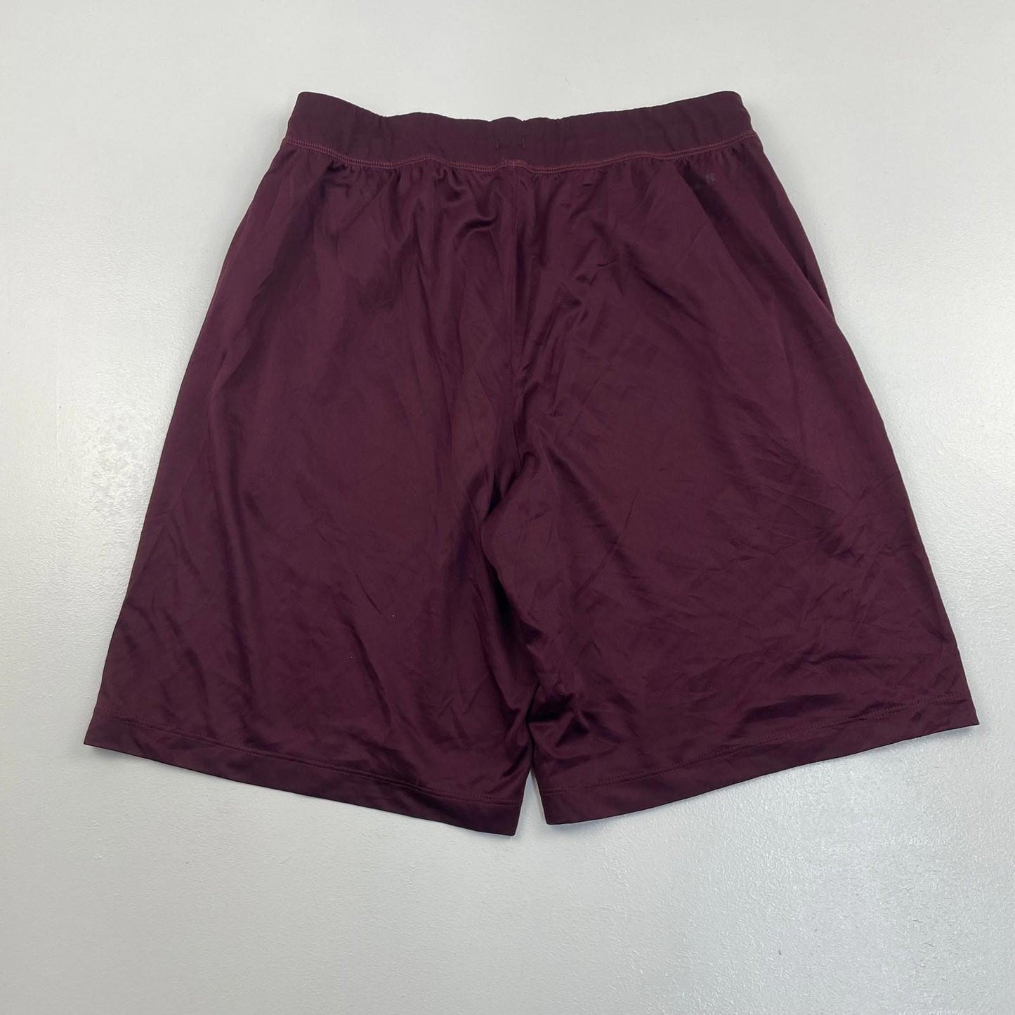 ADIDAS Lacrosse Climalite Shorts Breathable Maroon Mens M