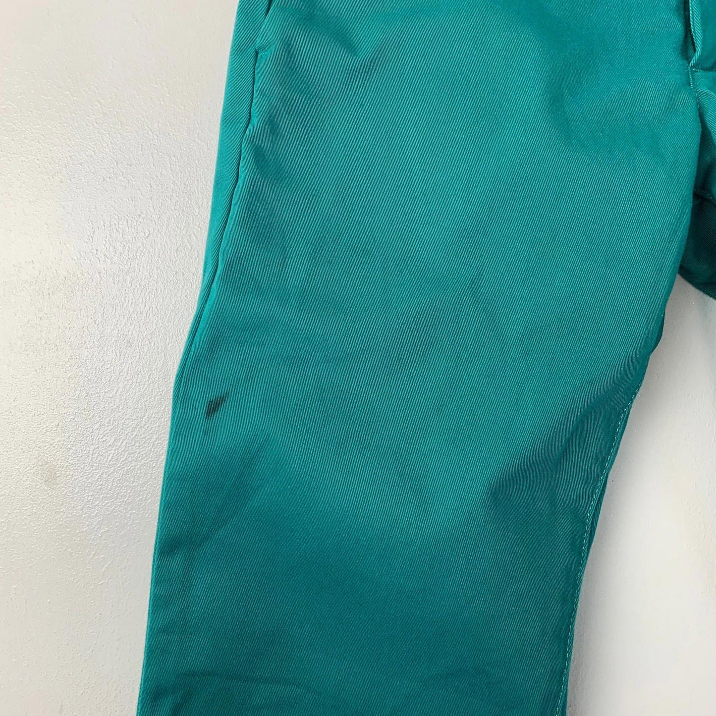 Levi's Trousers Classic Straight Leg Vibrant Teal Women W31 L32