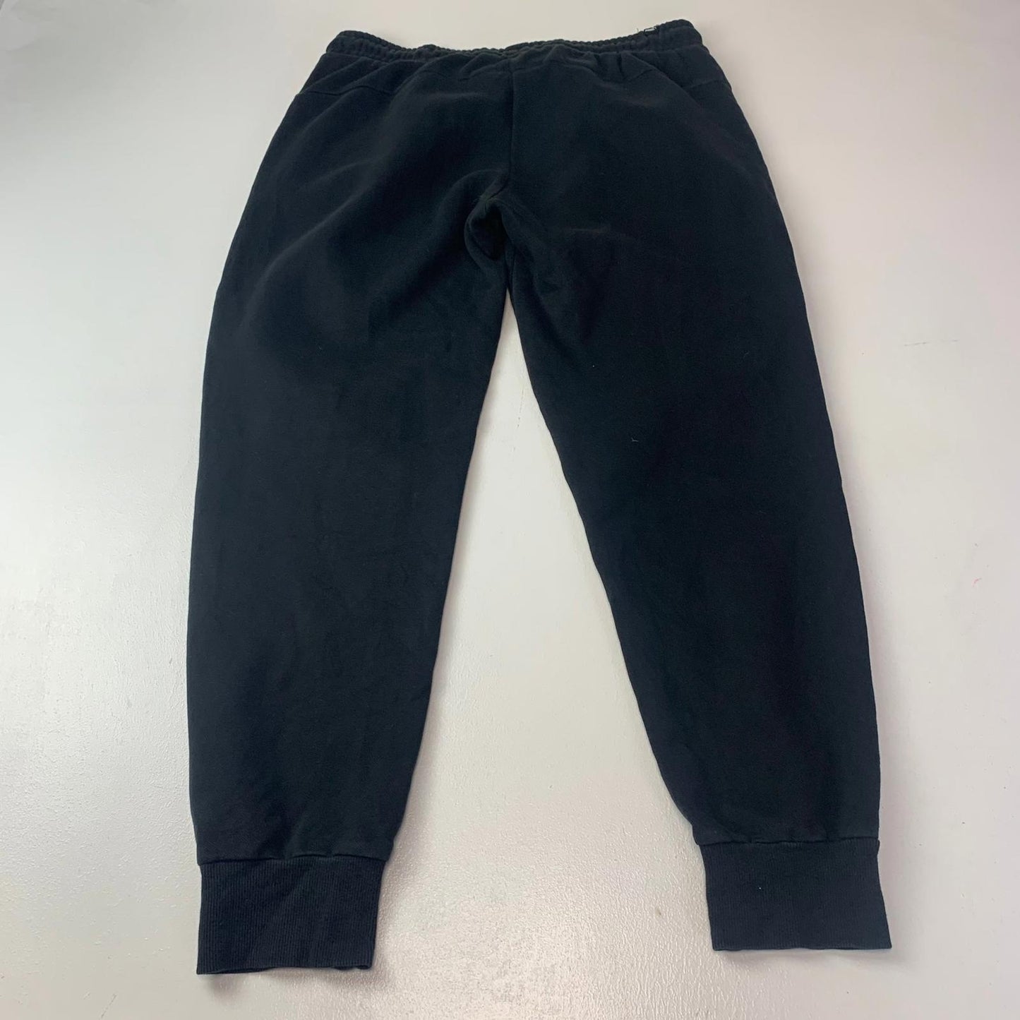 Puma Activewear Jogger Sweatpants Embossed Logo Black Men's L
