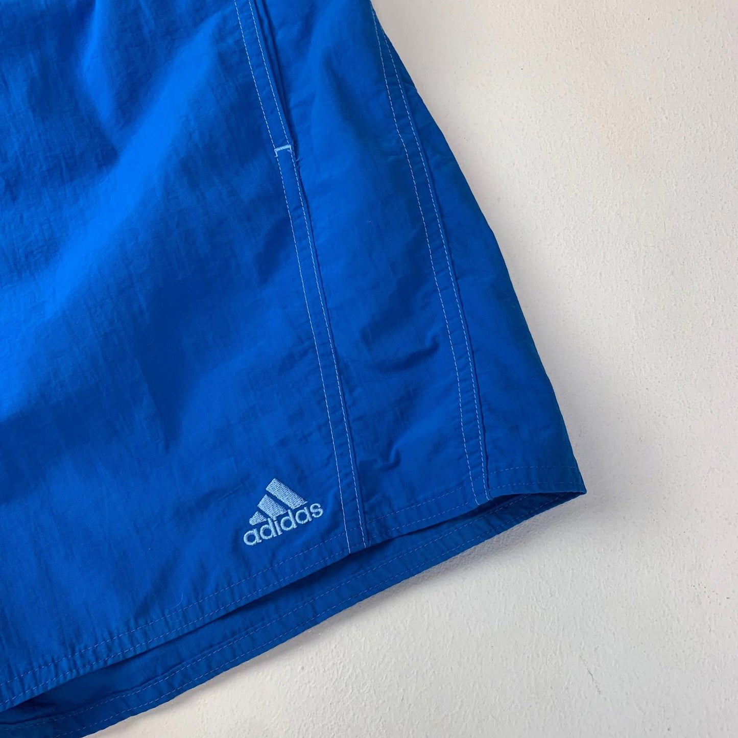 Adidas Swim Shorts Quick Dry Elastic Waist Blue Mens S UK Size