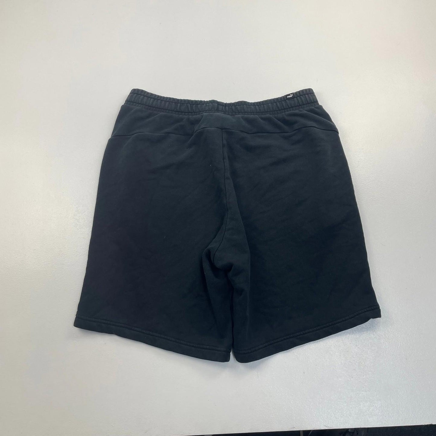 Puma Shorts Elastic Waist Casual Black Mens XL