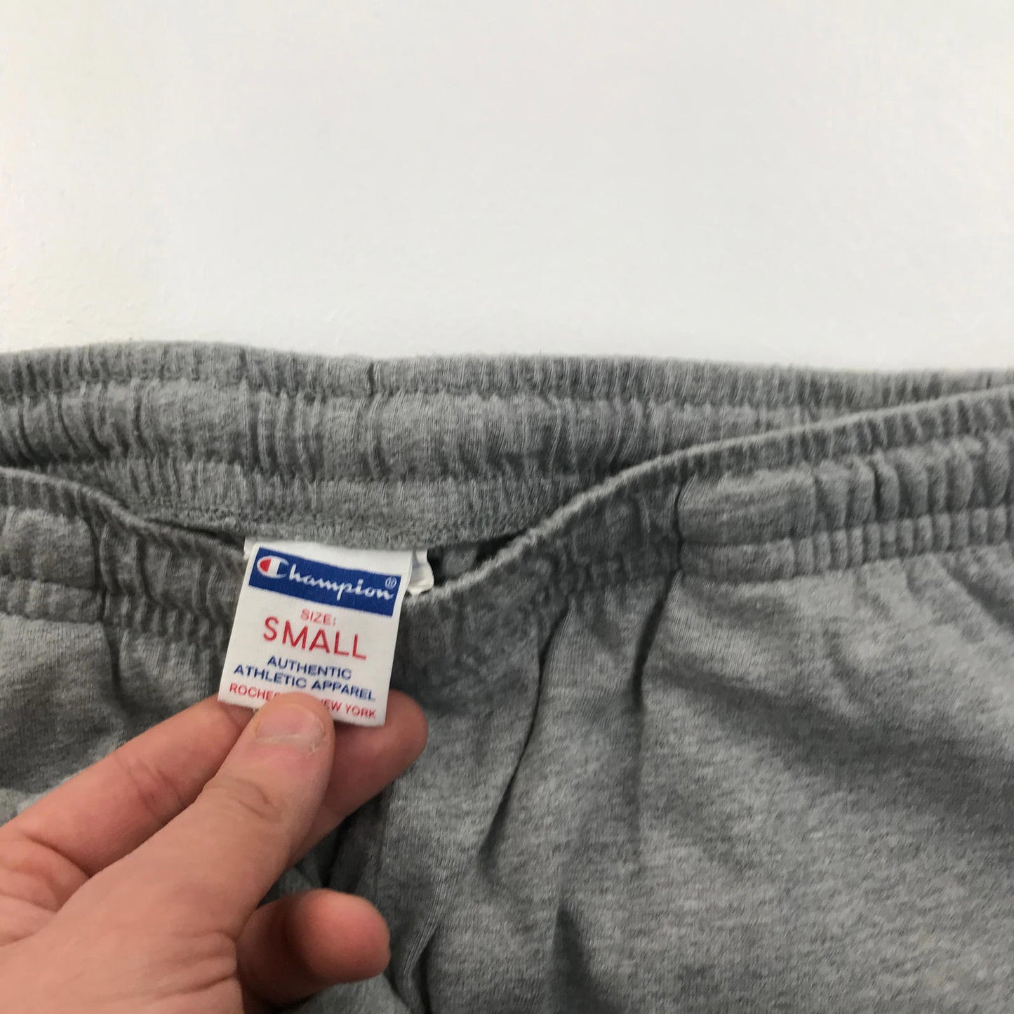 Mens CHAMPION Light Grey Joggers , Sweatpants , Size Small