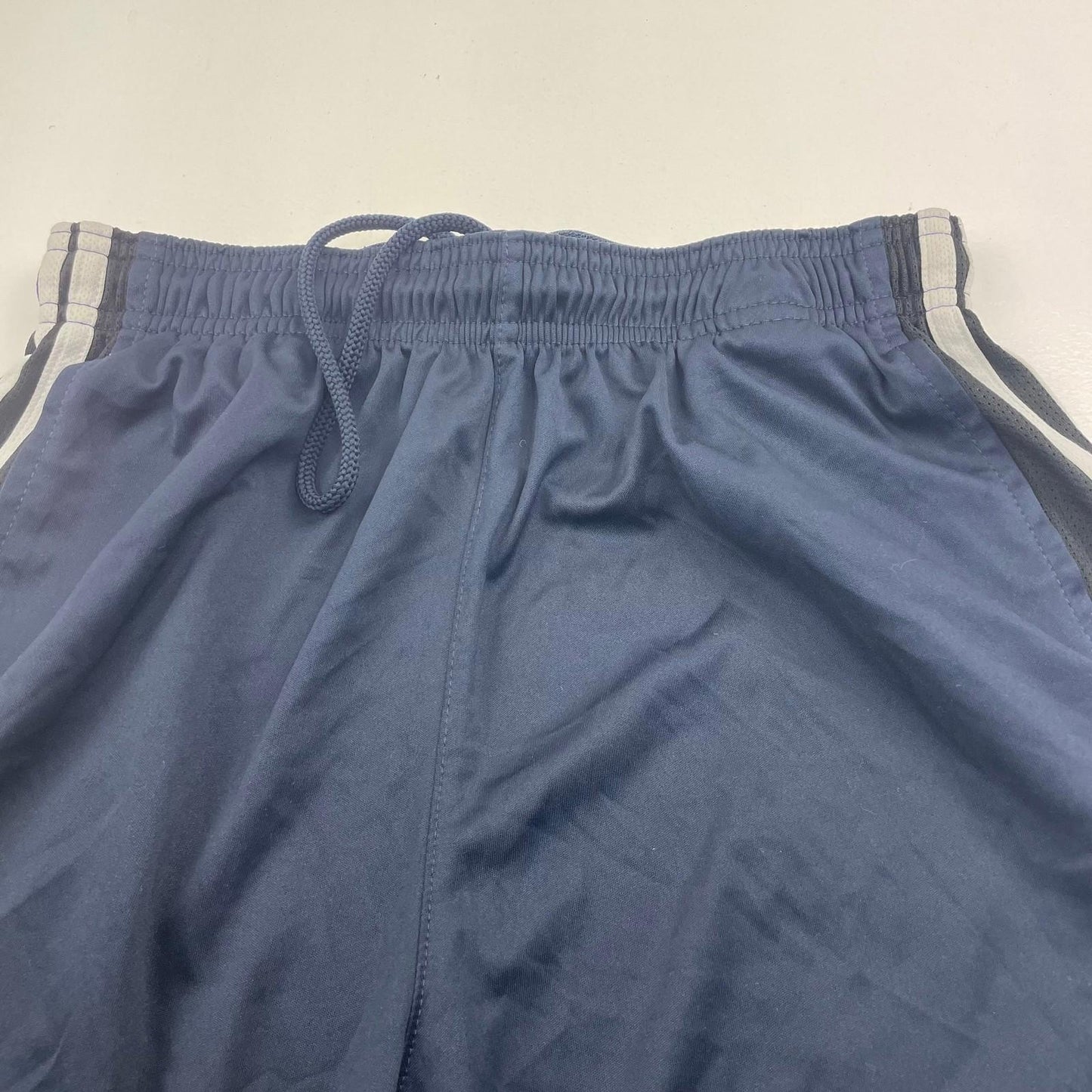 Adidas Climalite Activewear Shorts Athletic Navy Striped Mens Small