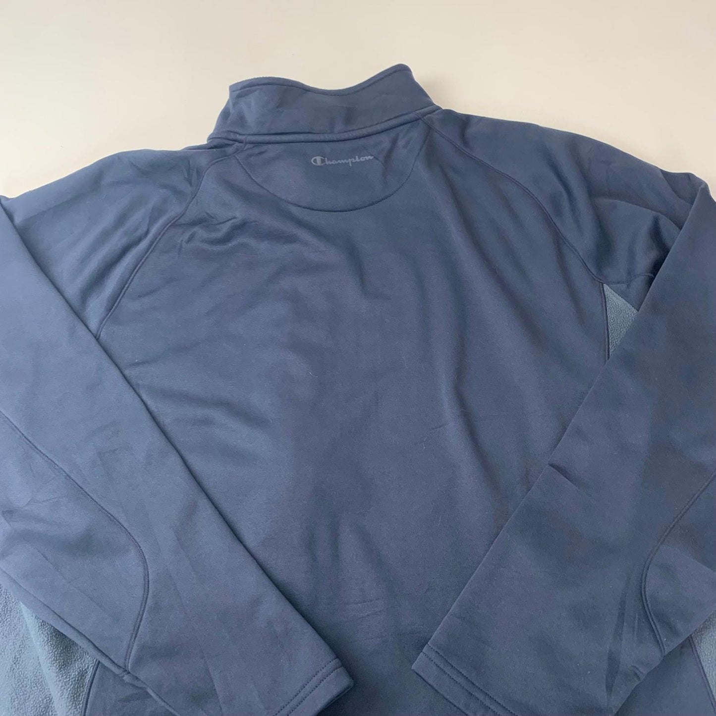 CHAMPION Cold Weather Gear Track Jacket Duofold Navy Women XL