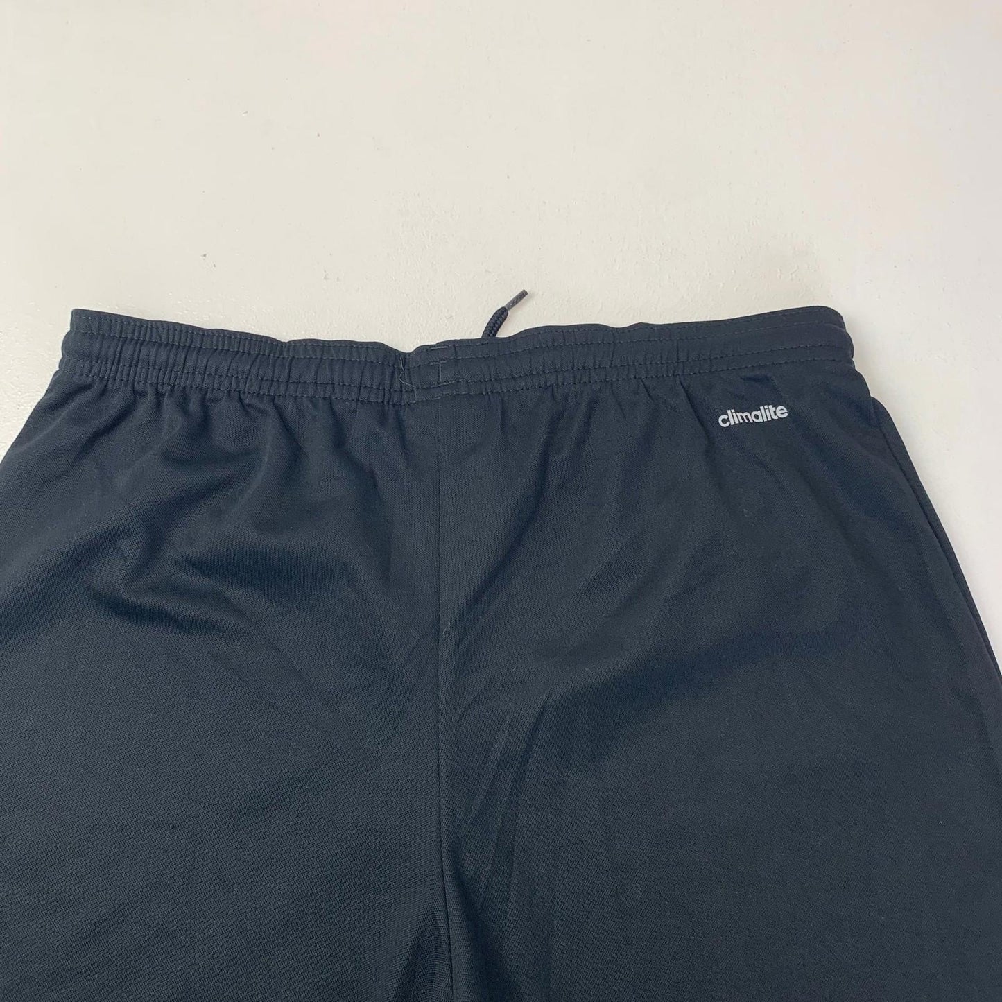 ADIDAS Climalite Athletic Shorts Black Boys UK 13-14Y