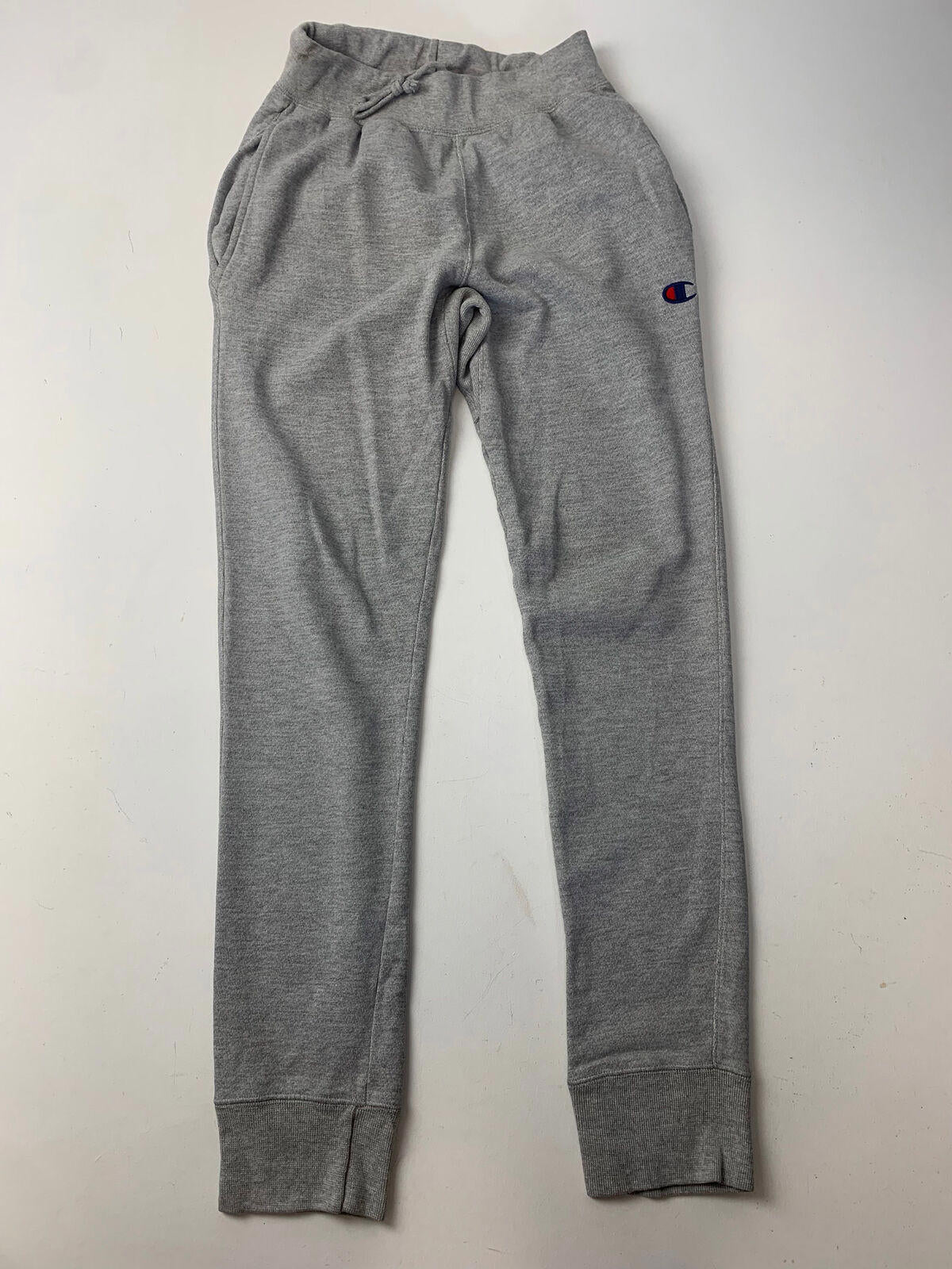 Womens CHAMPION Reverse Weave Joggers / Grey / Small / Tall