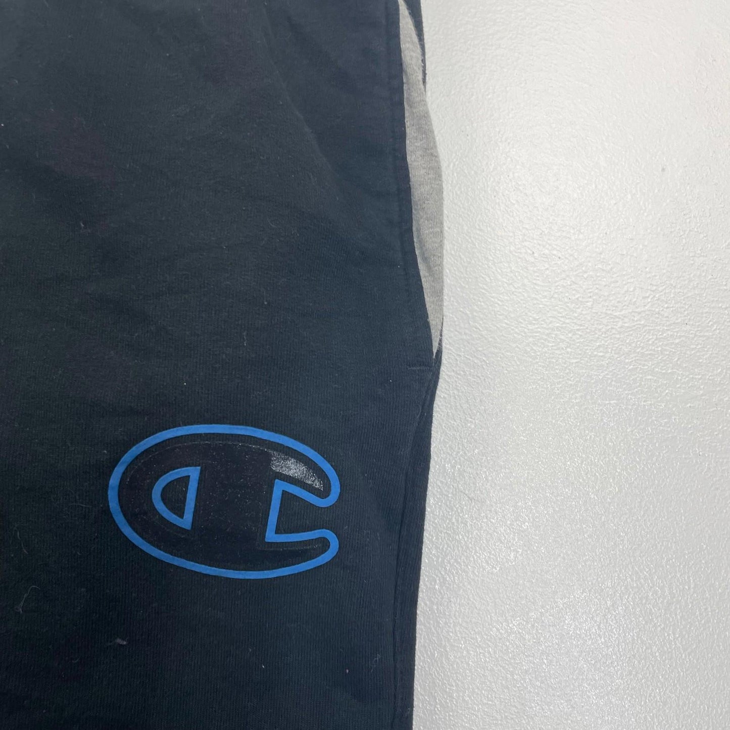 CHAMPION Athletic Sweatpants Jogger Black Mens Large