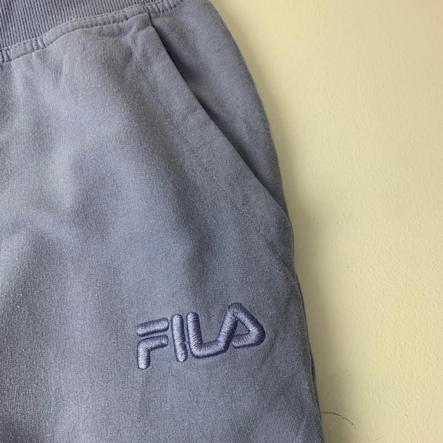 FILA Jogger Sweatpants Comfy Casual Purple Womens UK M