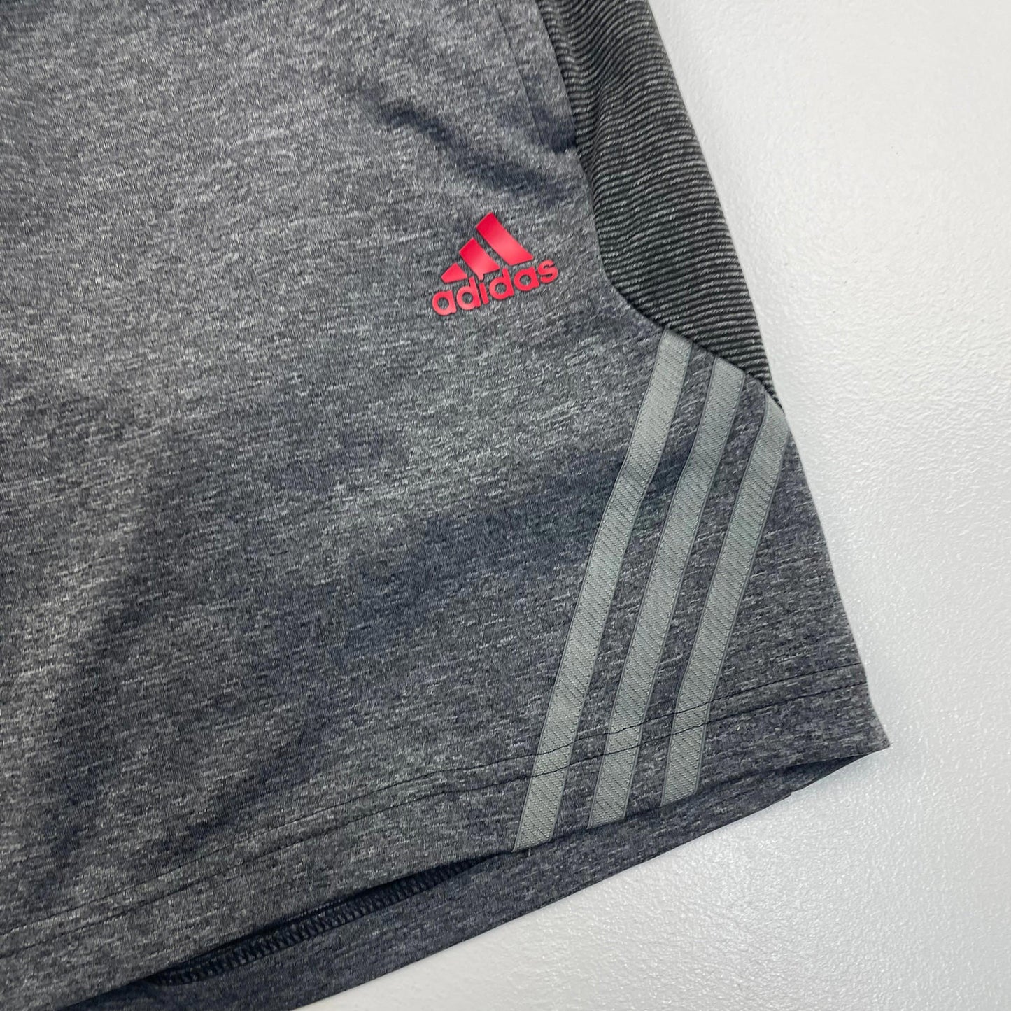 Men’s ADIDAS Climacool Static Grey Sport Sweatshorts , Size Small