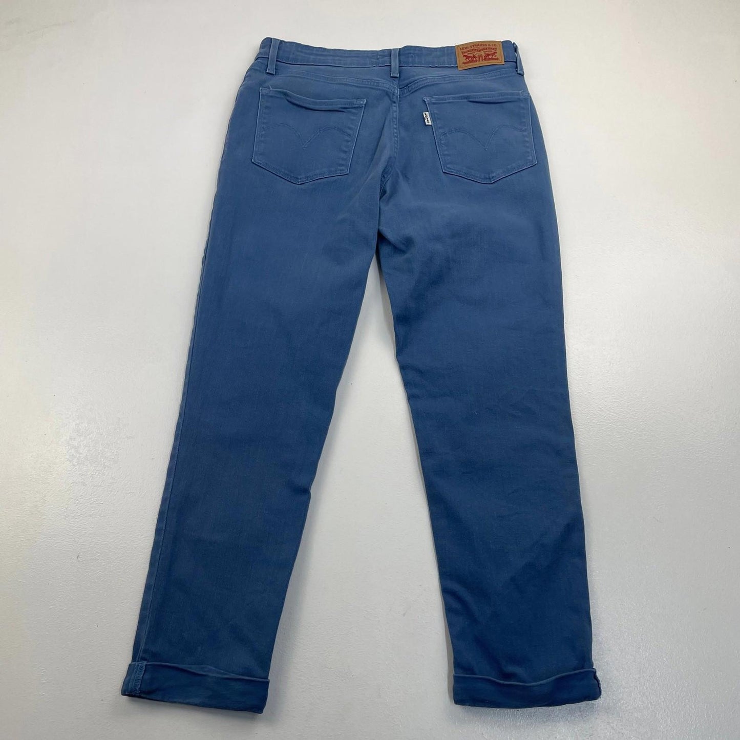 Levi's Mid Rise Skinny Blue Jeans Women's UK 8
